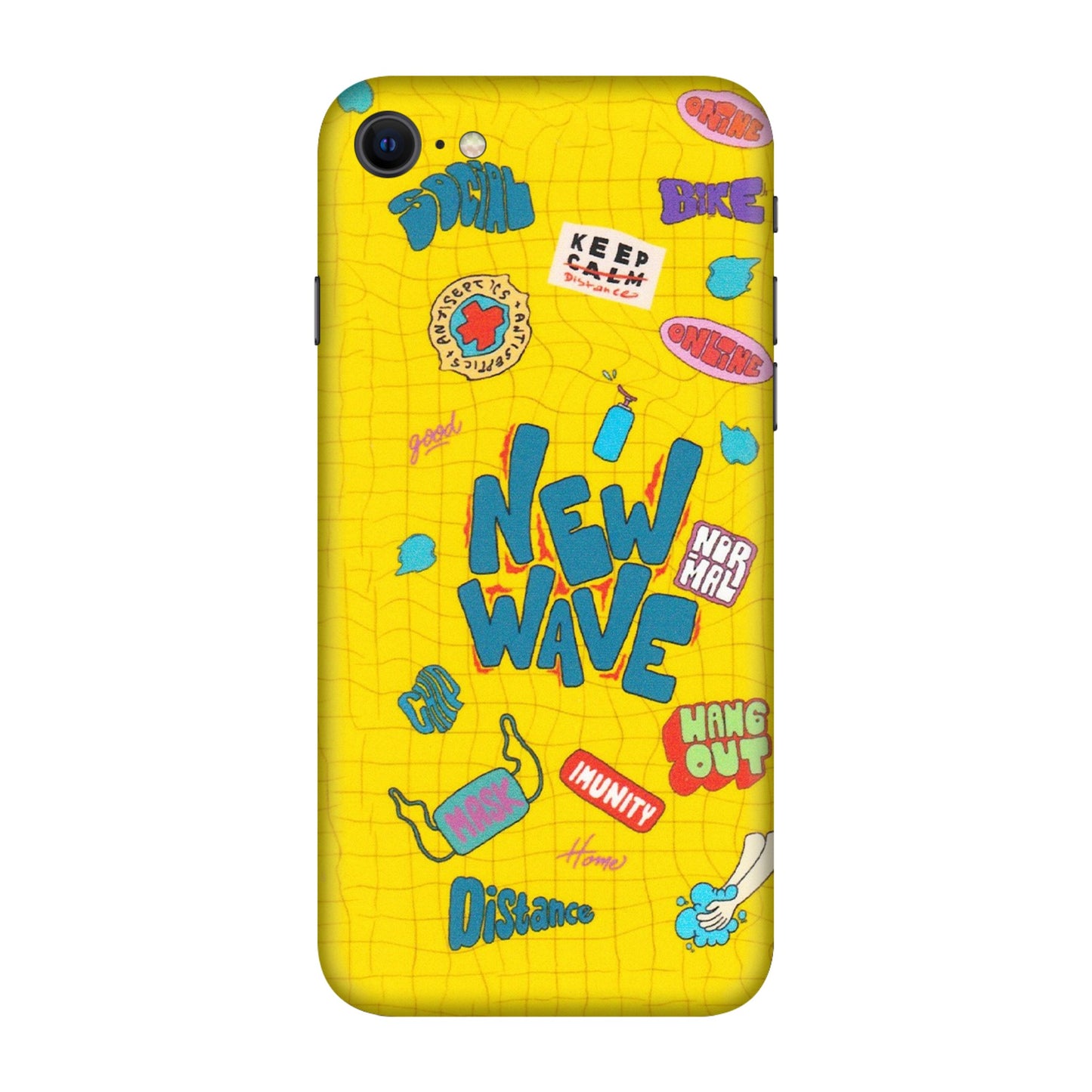 Apple iPhone Skins (All Models) - New Wave Life - Matte Finish (M-17) iPhone SE