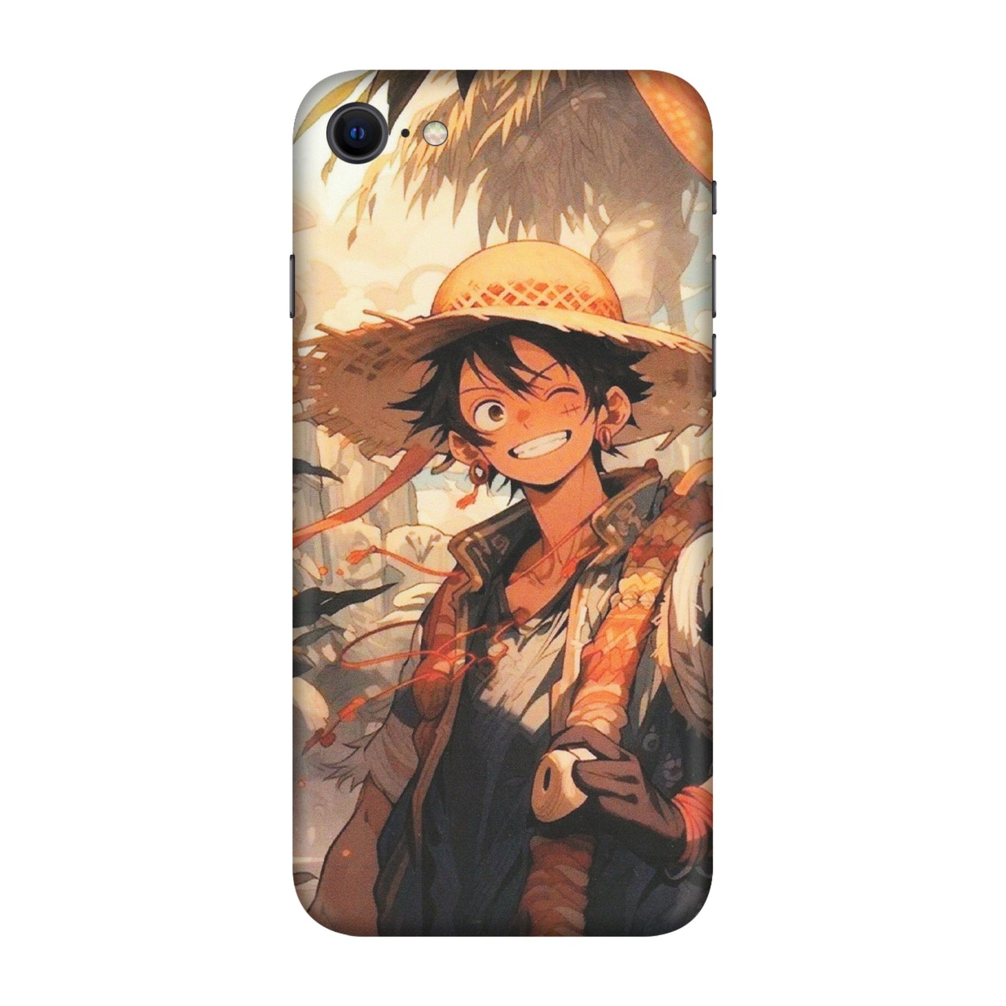 Apple iPhone Skins (All Models) - Anime Character Smile - Matte Finish (M-33) iPhone SE