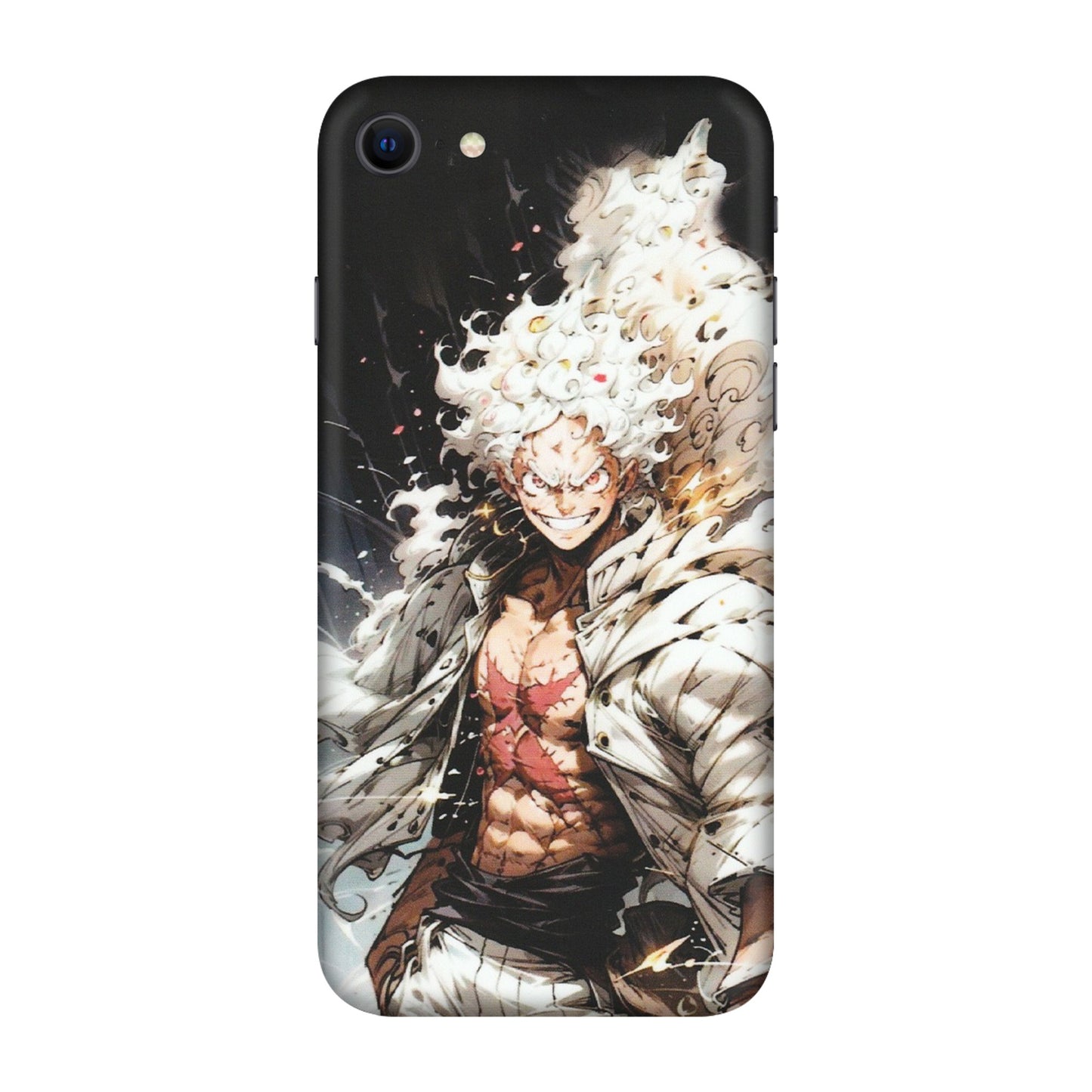 Apple iPhone Skins (All Models) - Anime Angry Classy Character - Matte Finish (M-34) iPhone SE