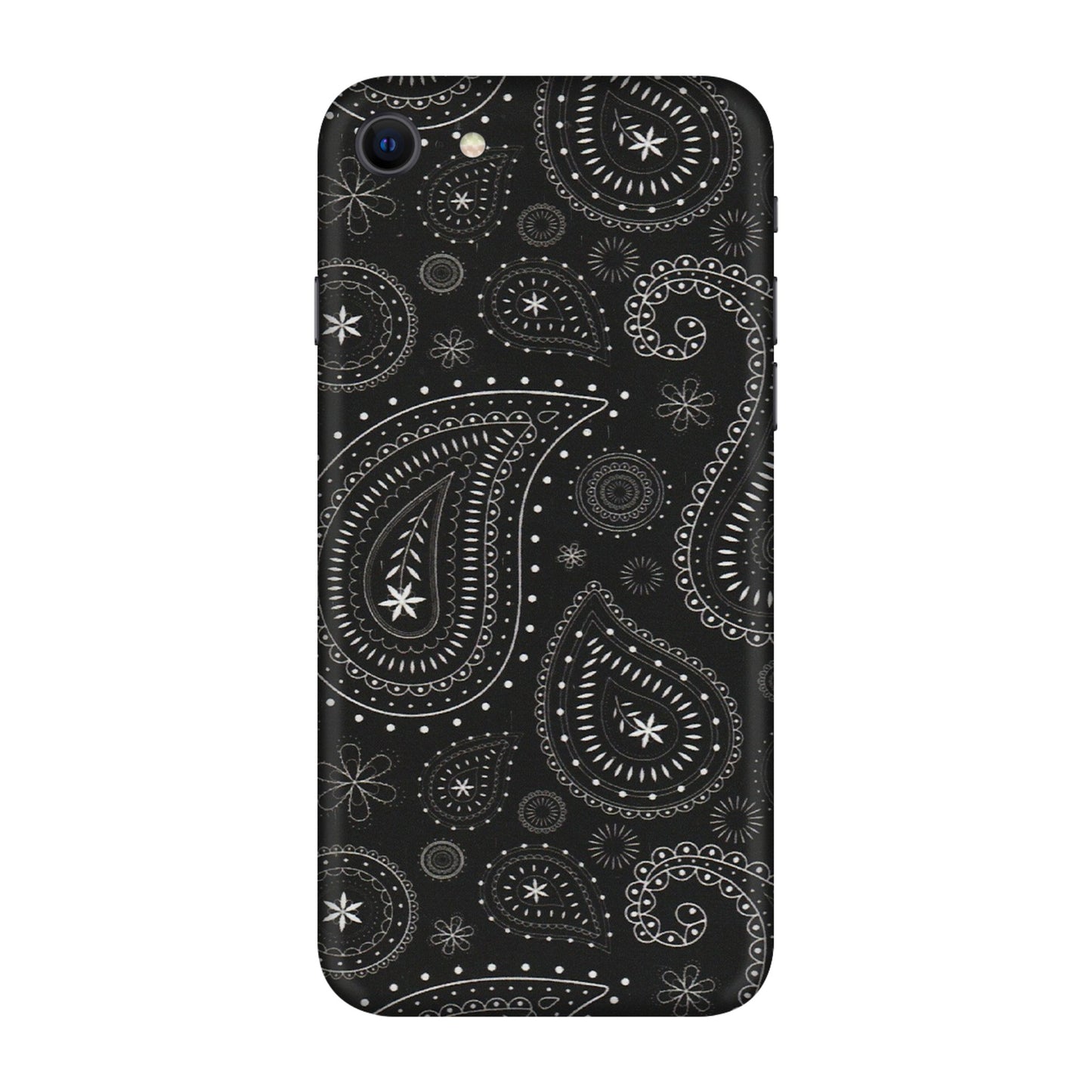 Apple iPhone Skins (All Models) - Black Sober Kerry - Matte Finish (M-37) iPhone SE