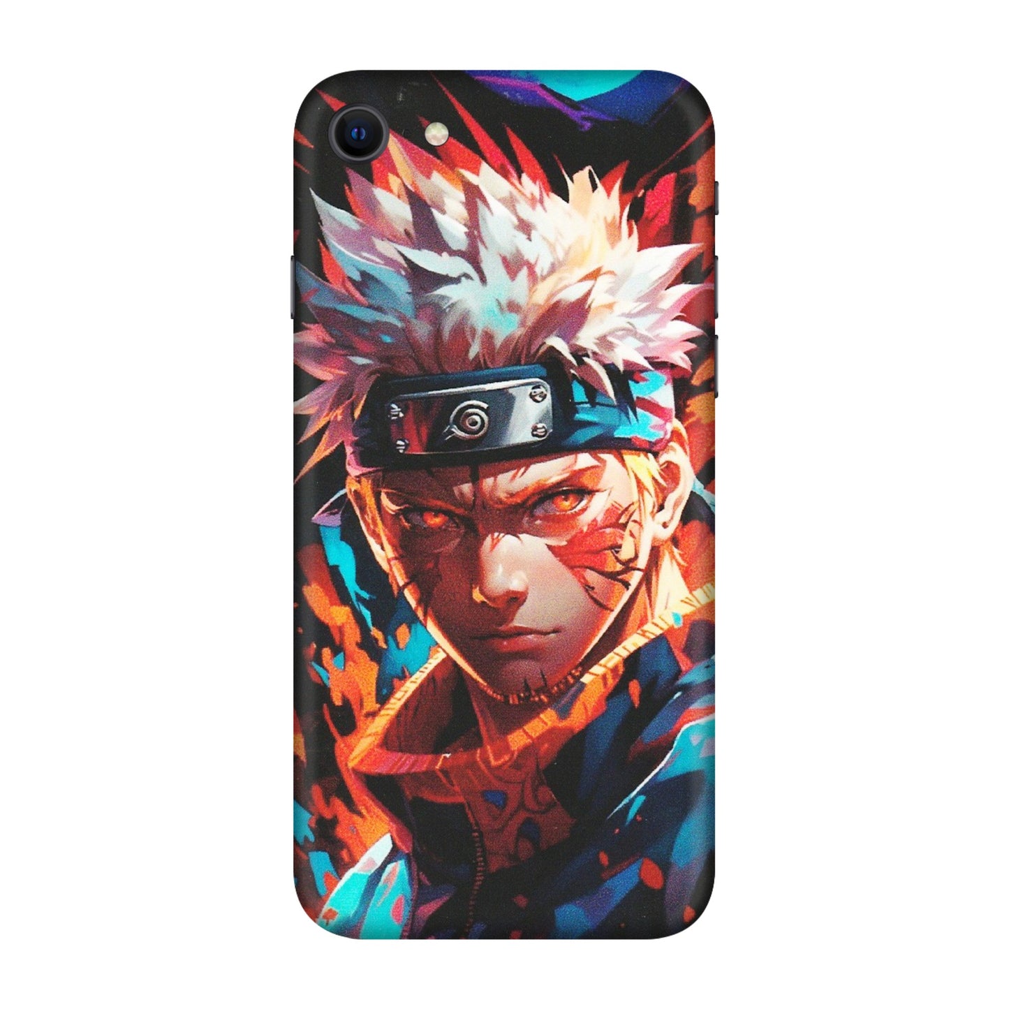 Apple iPhone Skins (All Models) - Anime Ferocious Character - Matte Finish (M-44) iPhone SE