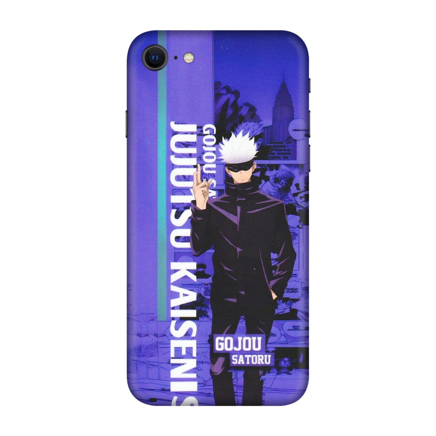 Apple iPhone Skins (All Models) - Jujutsu Kaisen Gojo - Matte Finish (M-05) iPhone SE