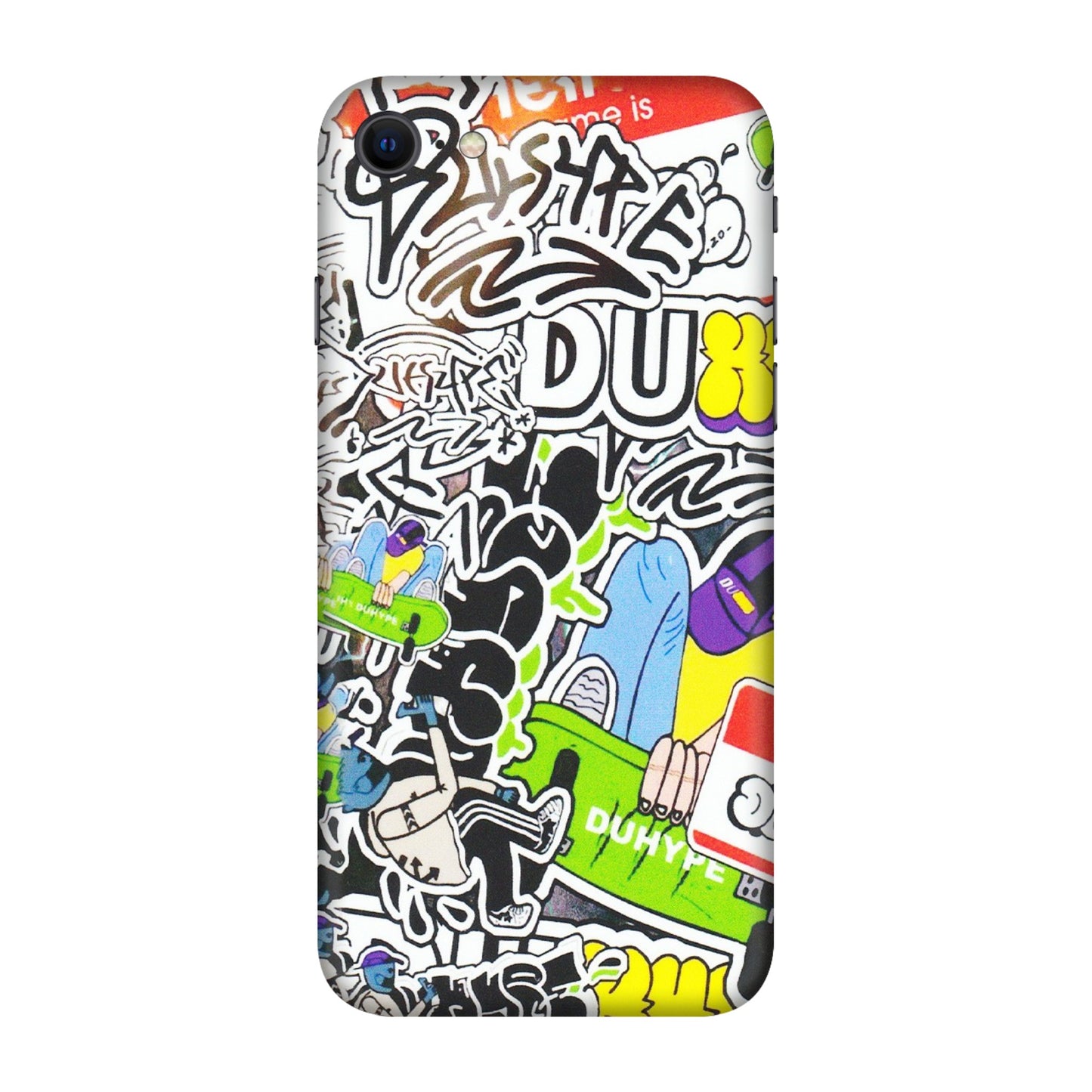 Apple iPhone Skins (All Models) - Dope Graffiti - Matte Finish (M-61) iPhone SE