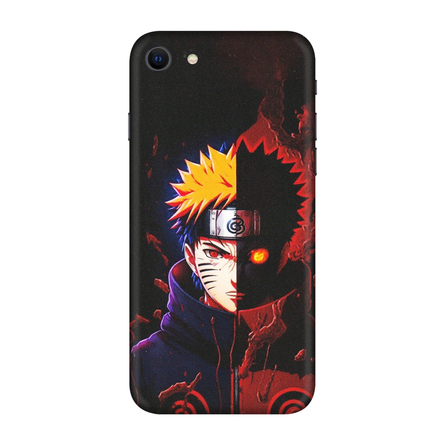 Apple iPhone Skins (All Models) - Naruto X Evil - Matte Finish (M-70) iPhone SE
