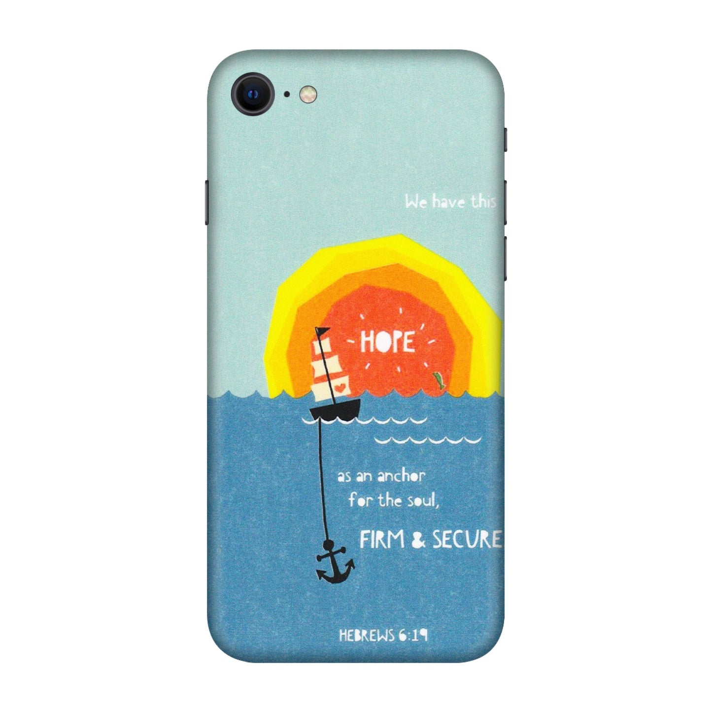 Apple iPhone Skins (All Models) - A Beautiful Sunset of Hope - Matte Finish (M-75) iPhone SE