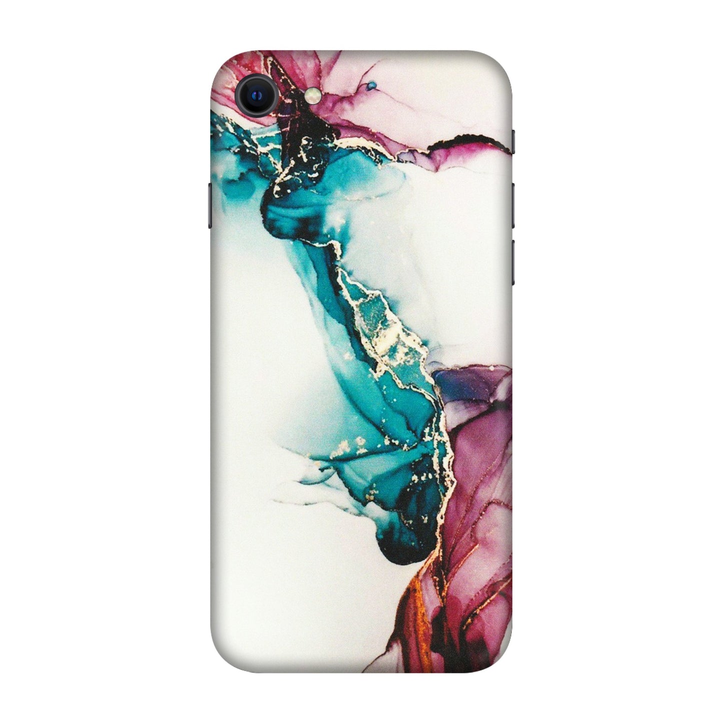 Apple iPhone Skins (All Models) - Elegant Marble - Matte Finish (M-81) iPhone SE