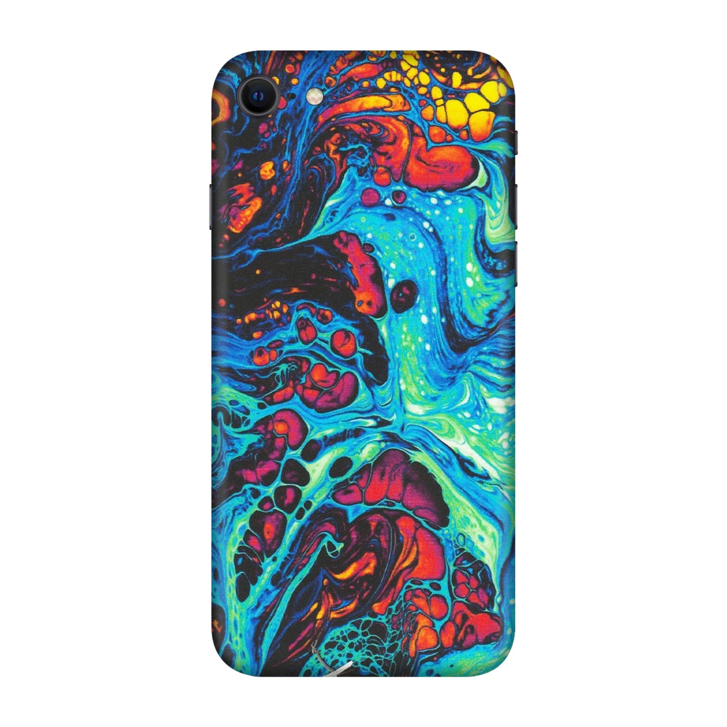 Apple iPhone Skins (All Models) - Majestic Galactic Marbel - Matte Finish (M-85) iPhone SE
