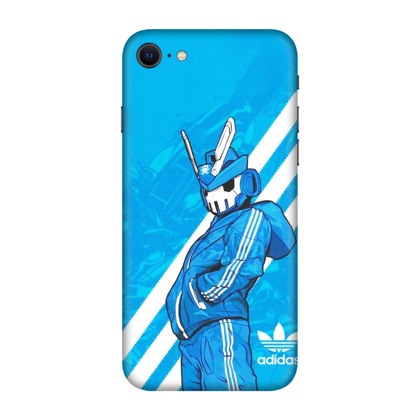 Apple iPhone Skins (All Models) - Battle of Adidas - Matte Finish (M-98) iPhone SE