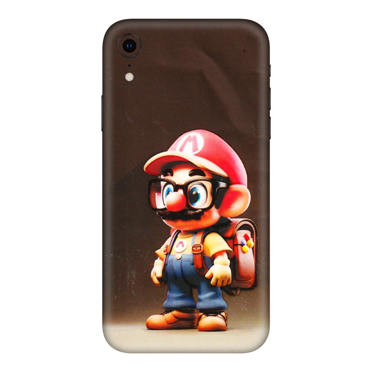 Apple iPhone Skins (All Models) - Little Mario - 3D Embossed Finish (L-119) iPhone XR