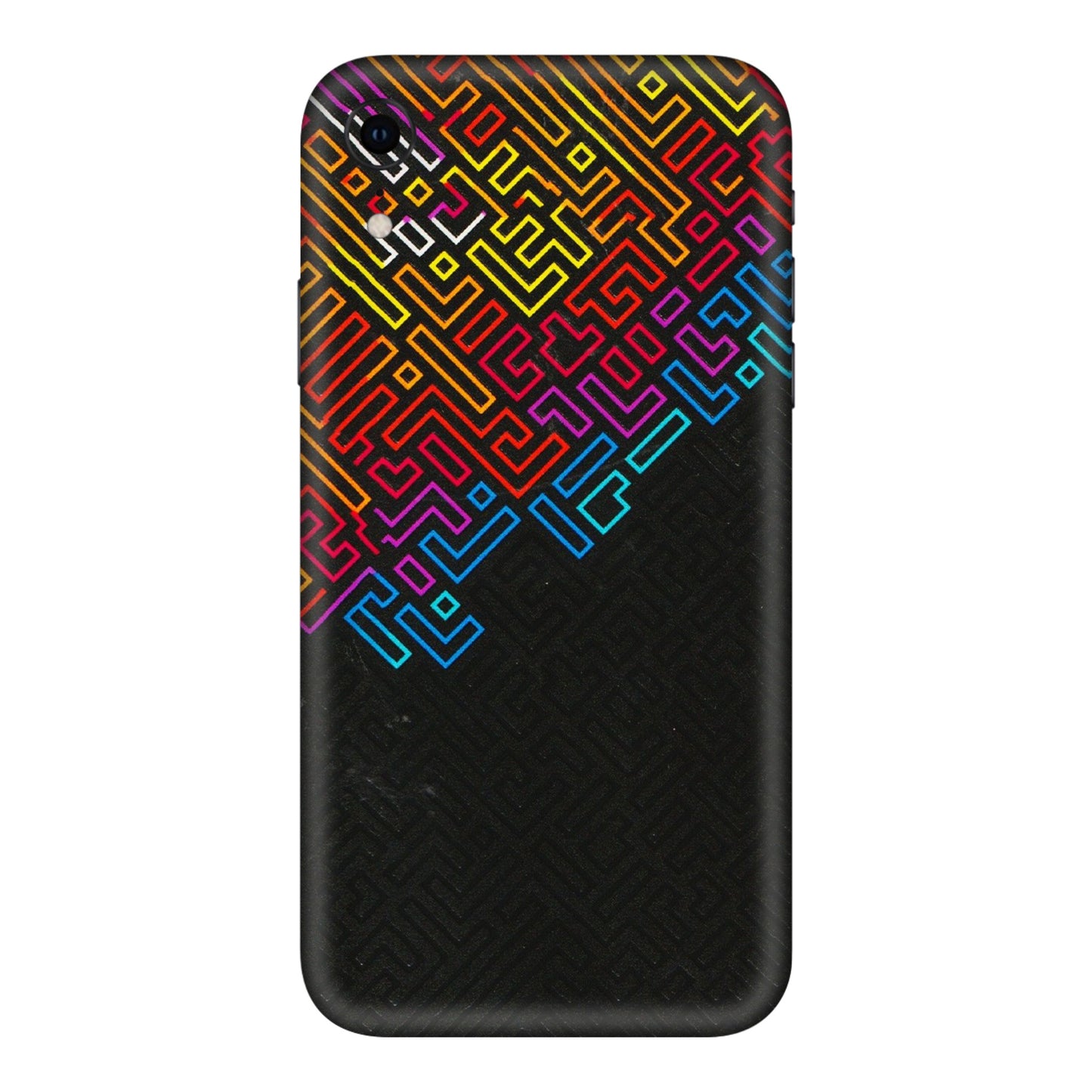 Apple iPhone Skins (All Models) - Dotme Pattern Art - 3D Embossed Finish (L-121) iPhone XR