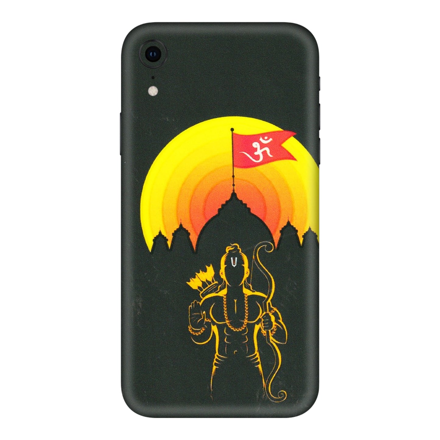 Apple iPhone Skins (All Models) - Lord Ram - 3D Embossed Finish (L-132) iPhone XR