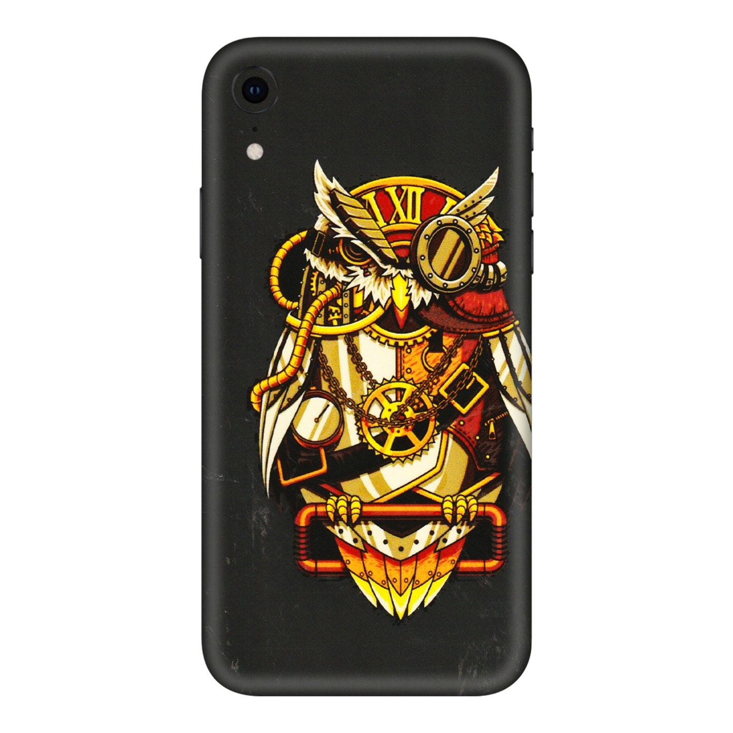 Apple iPhone Skins (All Models) - Classy Smart Owl - 3D Embossed Finish (L-144) iPhone XR