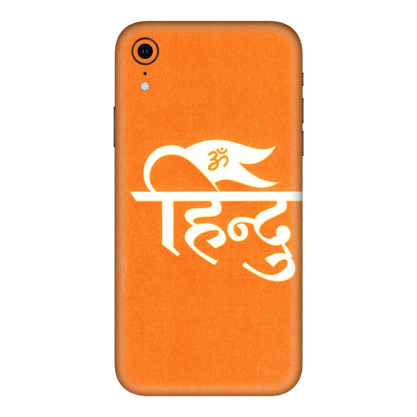 Apple iPhone Skins (All Models) - Hindu Kesari - 3D Embossed Finish (L-154) iPhone XR
