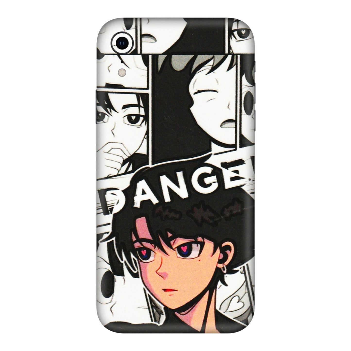 Apple iPhone Skins (All Models) - Danger Anime - 3D Embossed Finish (L-155) iPhone XR
