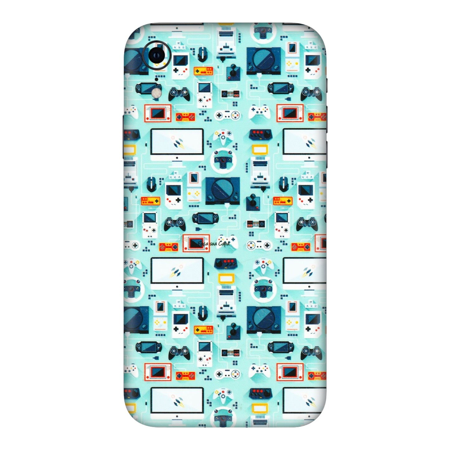 Apple iPhone Skins (All Models) - Gadgets Doodle - 3D Embossed Finish (L-184) iPhone XR
