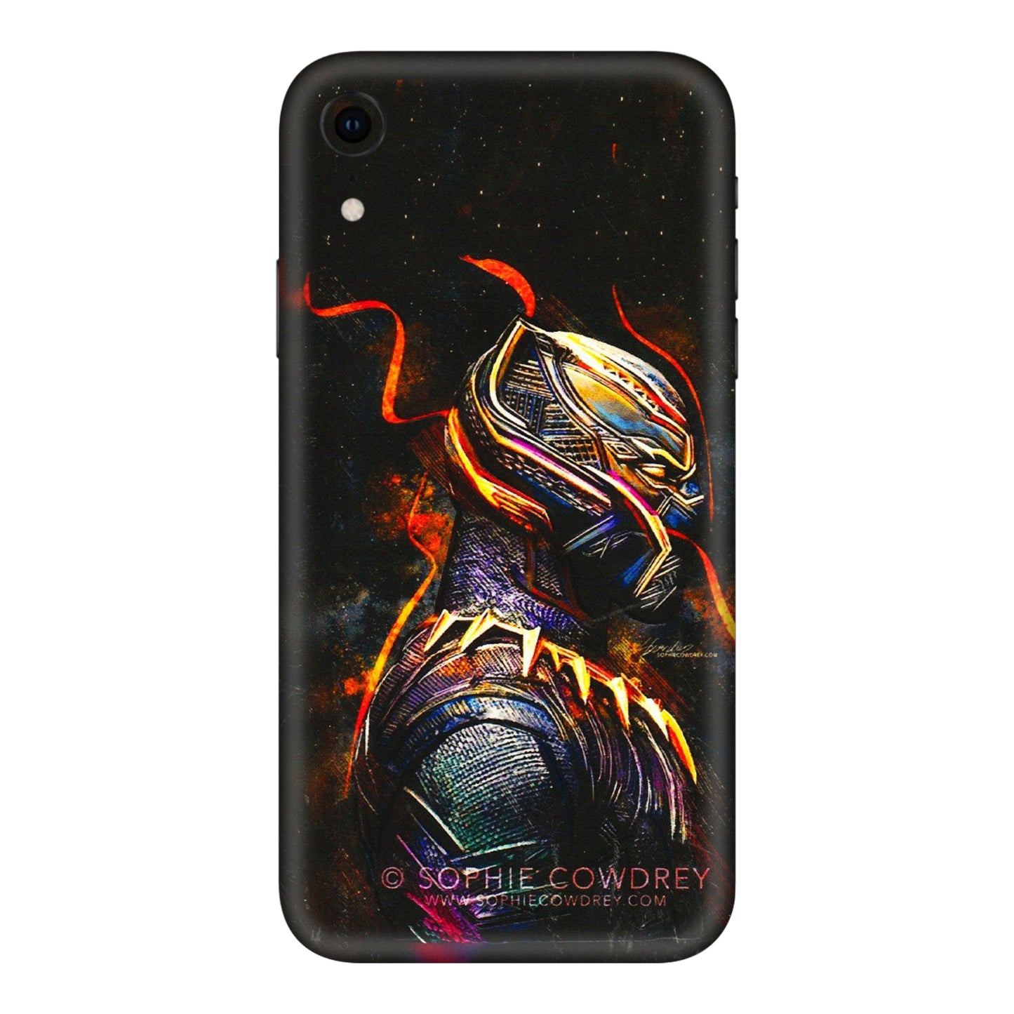Apple iPhone Skins (All Models) - Black Panther - 3D Embossed Finish (L-190) iPhone XR
