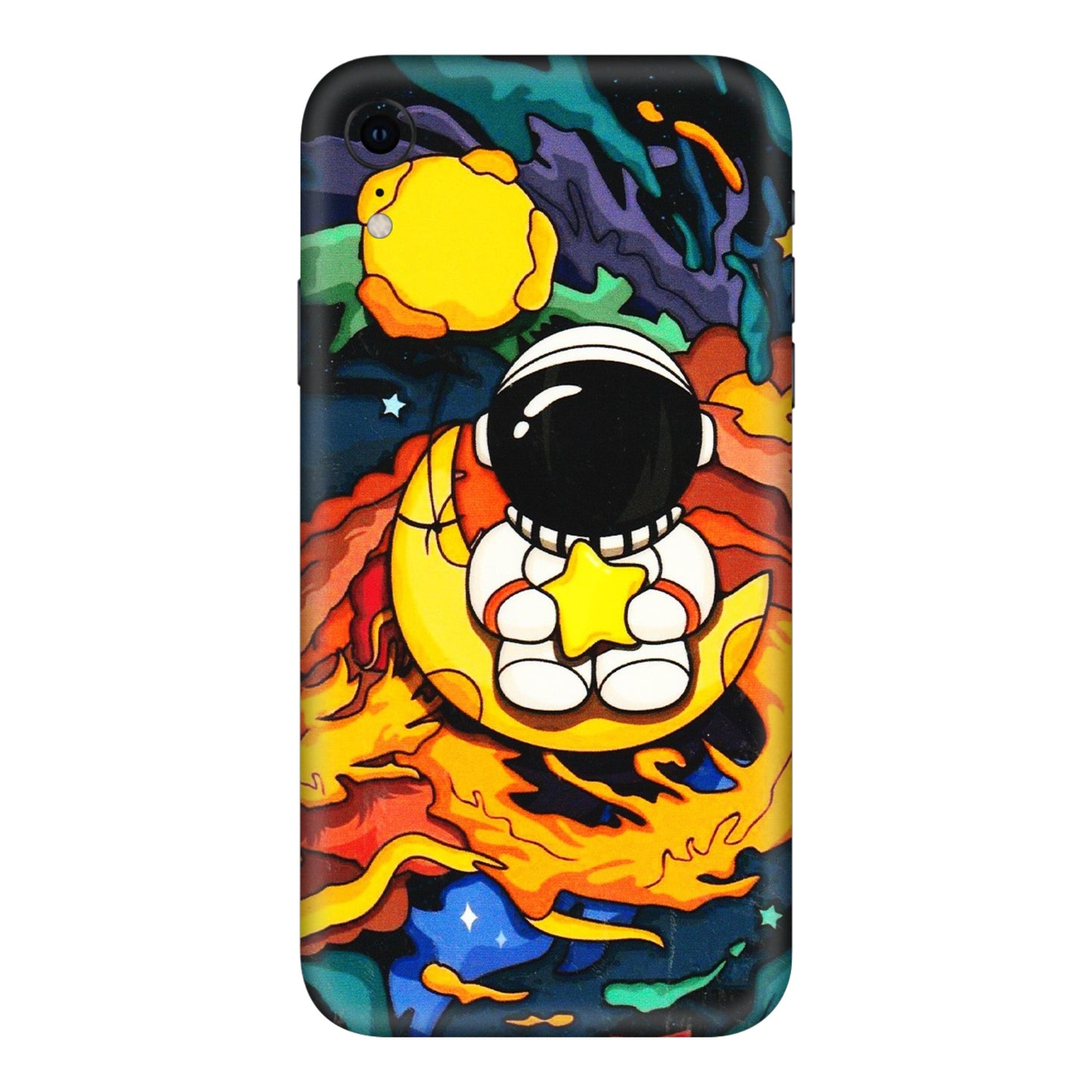 Apple iPhone Skins (All Models) - Baby Astronaut - 3D Embossed Finish (L-197) iPhone XR