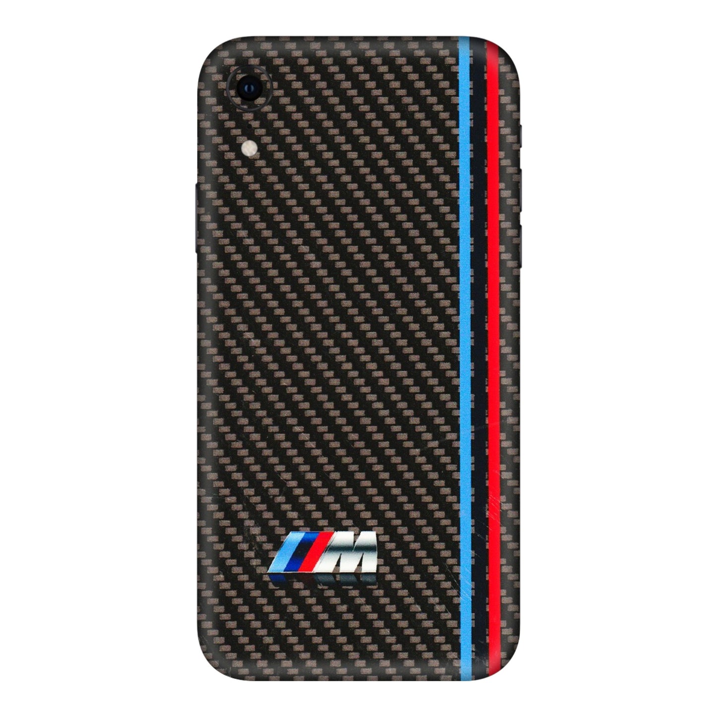 Apple iPhone Skins (All Models) - BM Carbon Fiber Feels - 3D Embossed Finish (L-38) iPhone XR