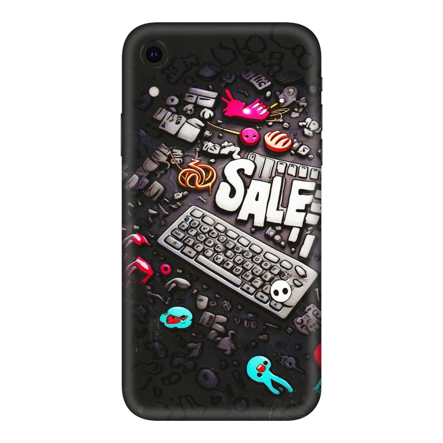 Apple iPhone Skins (All Models) - Gadgets Sale - 3D Embossed Finish (L-50) iPhone XR