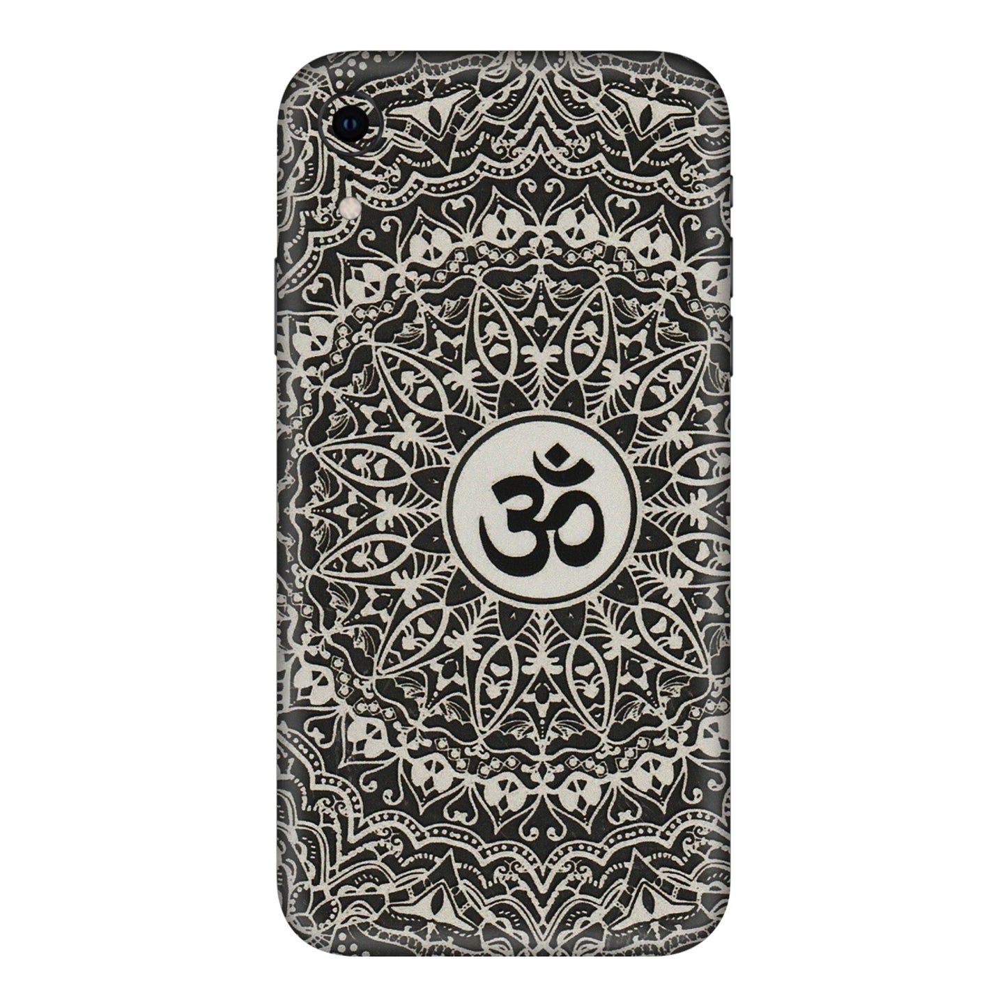 Apple iPhone Skins (All Models) - Aum Elegant Mandala - 3D Embossed Finish (L-62) iPhone XR