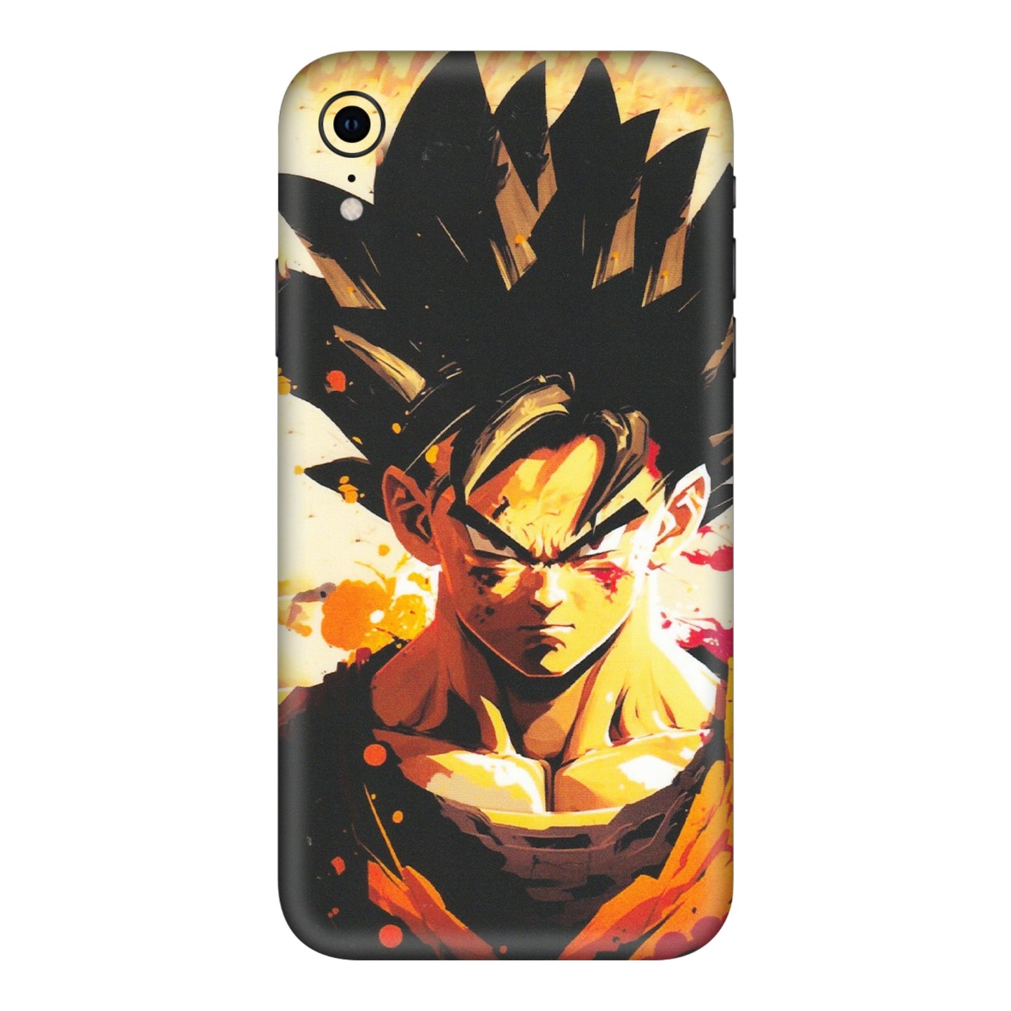 Apple iPhone Skins (All Models) - Angry Goku - Matte Finish (M-12) iPhone XR