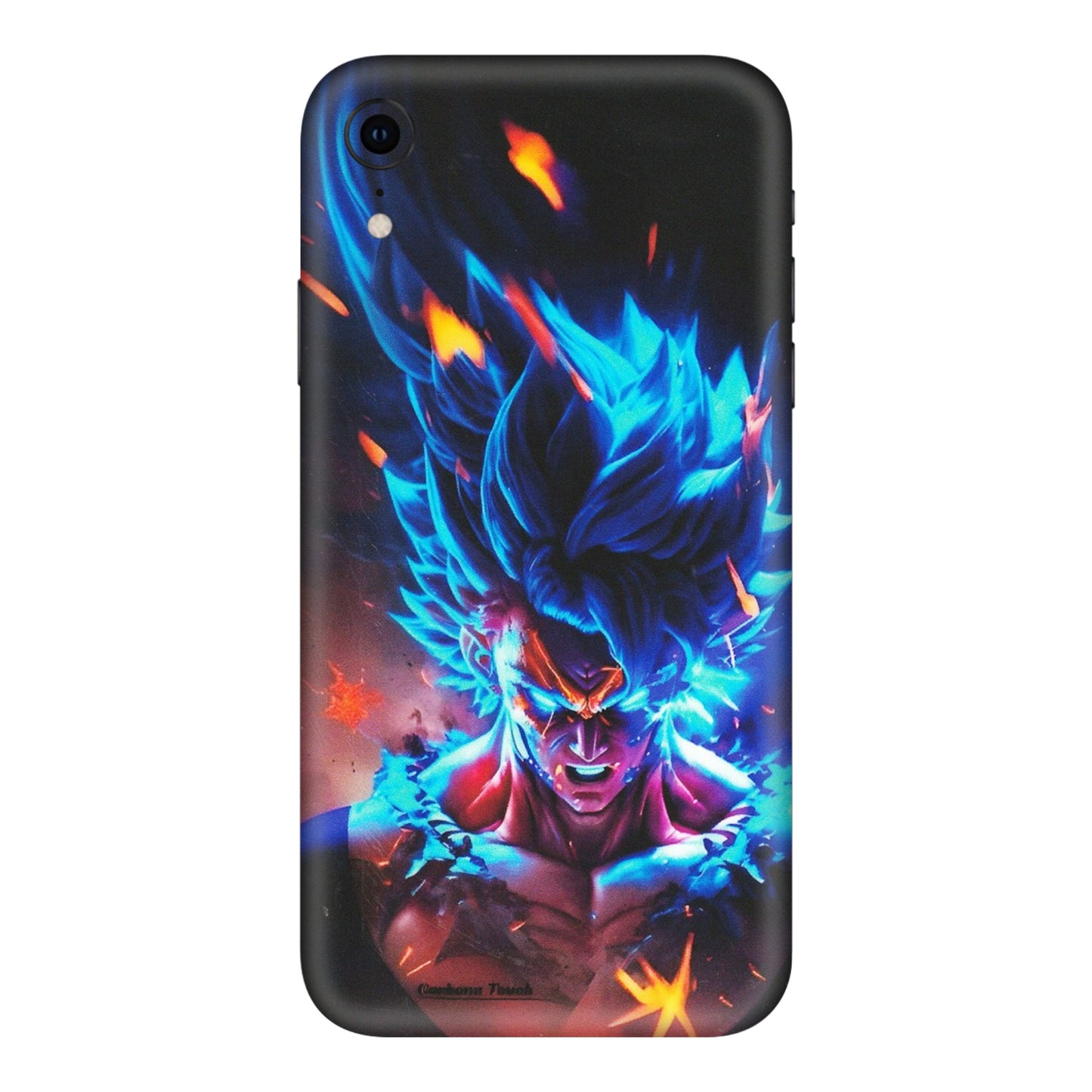 Apple iPhone Skins (All Models) - Angry Goku Dragon Ball Anime - Matte Finish (M-150) iPhone XR
