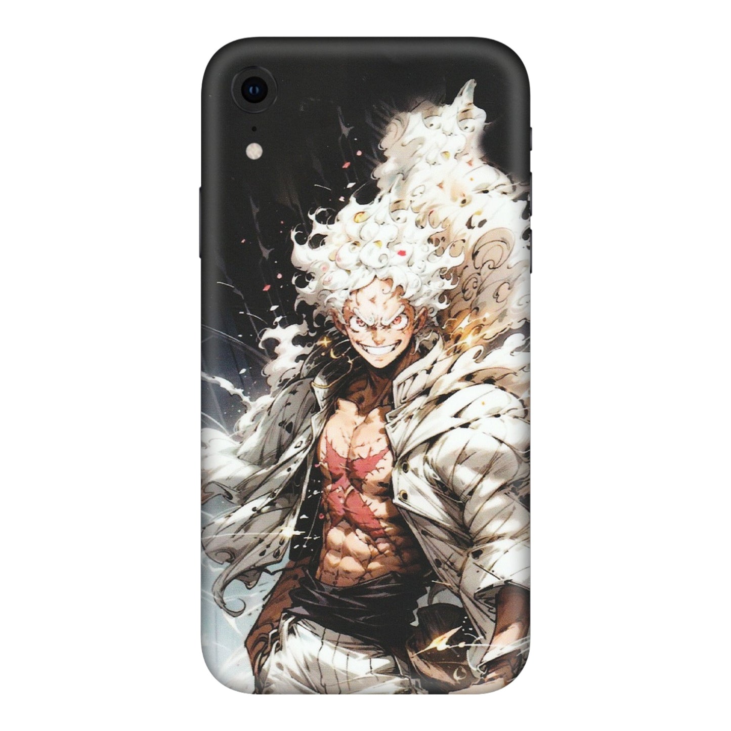 Apple iPhone Skins (All Models) - Anime Angry Classy Character - Matte Finish (M-34) iPhone XR