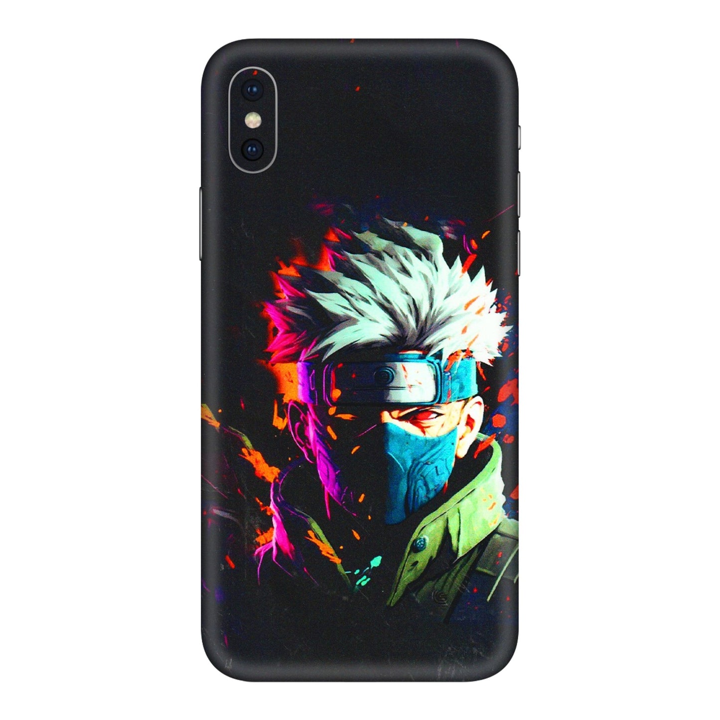 Apple iPhone Skins (All Models) - Anime Cool Character - 3D Embossed Finish (L-59) iPhone XS