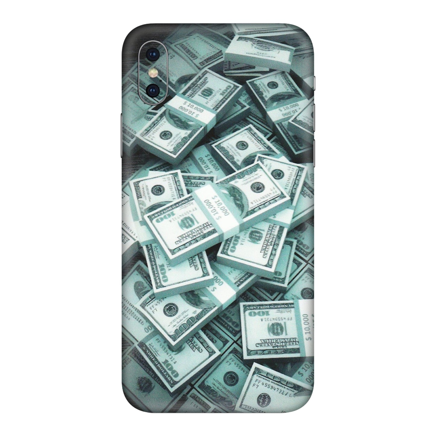 Apple iPhone Skins (All Models) - Hundred Dollar Bill - Matte Finish (M-162) iPhone XS