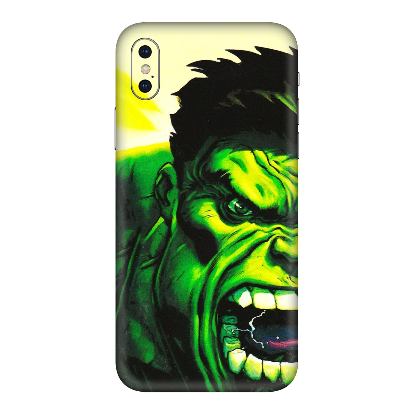 Apple iPhone Skins (All Models) - Hulk - 3D Embossed Finish (L-180) iPhone XS Max