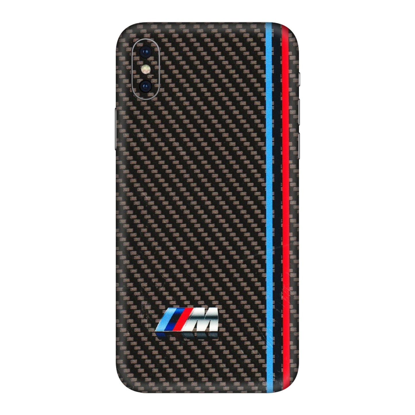 Apple iPhone Skins (All Models) - BM Carbon Fiber Feels - 3D Embossed Finish (L-38) iPhone XS Max