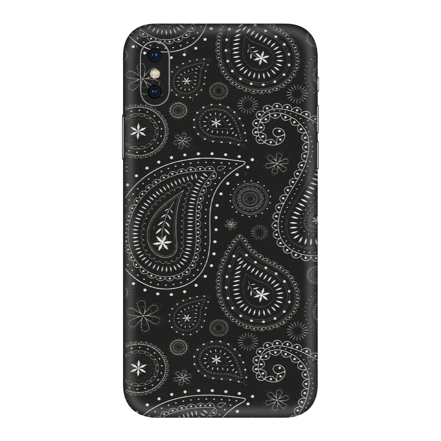 Apple iPhone Skins (All Models) - Black Sober Kerry - Matte Finish (M-37) iPhone X