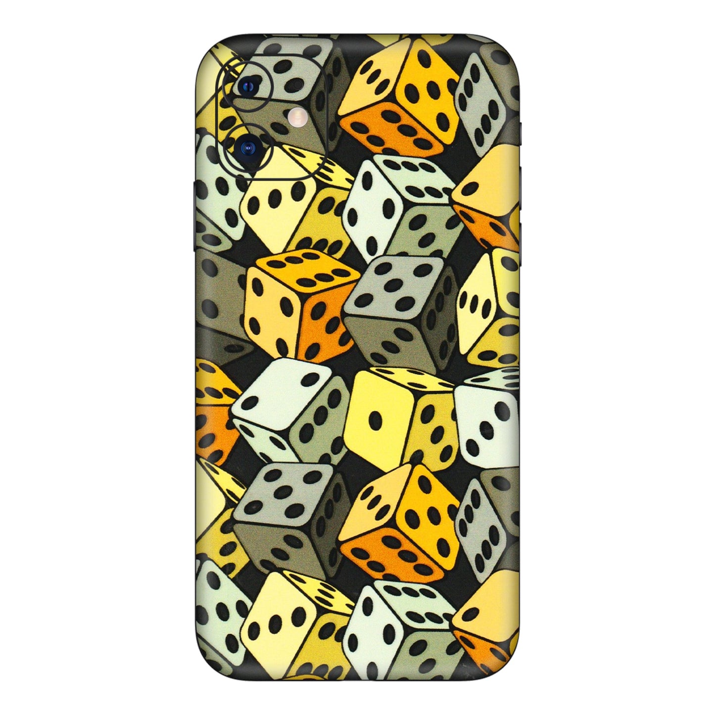 Apple iPhone Skins (All Models) - Dices Of Life - 3D Embossed Finish (L-04) iPhone 11