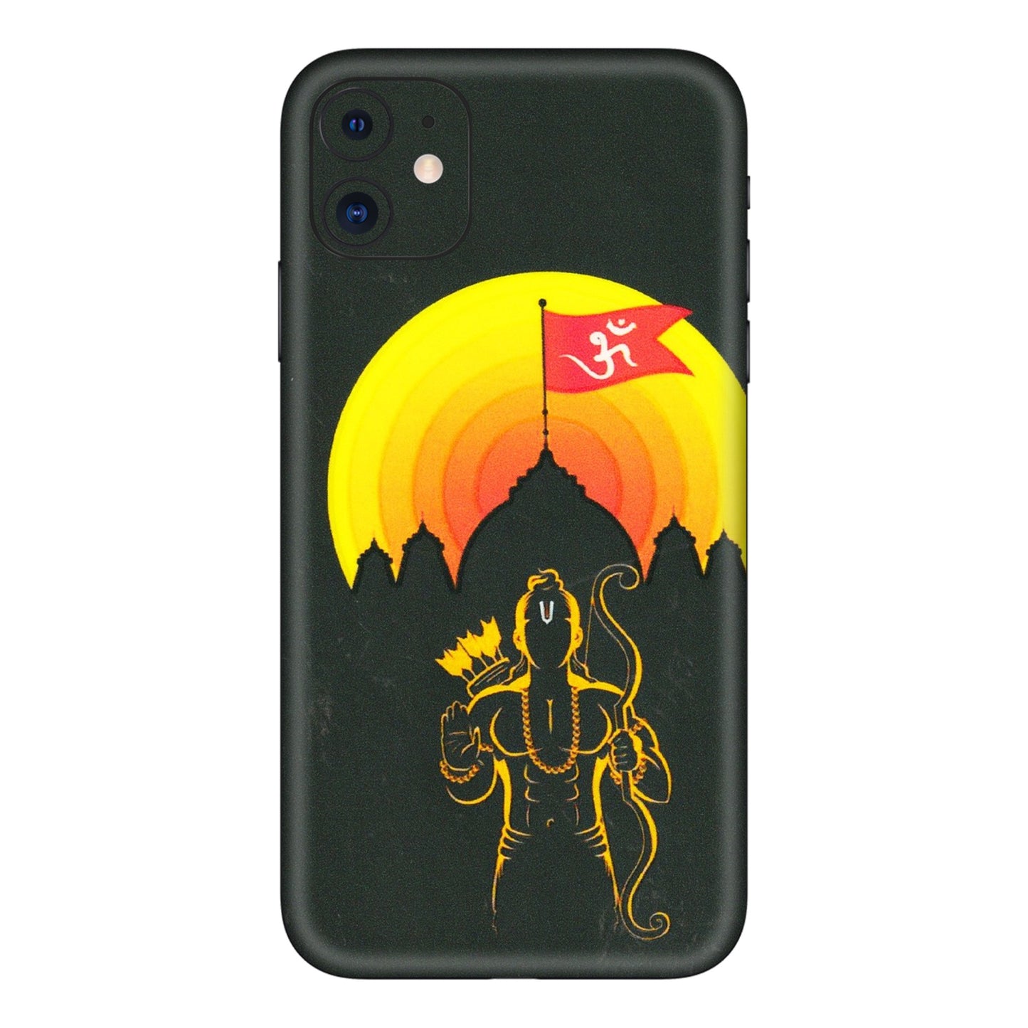 Apple iPhone Skins (All Models) - Lord Ram - 3D Embossed Finish (L-132) iPhone 11
