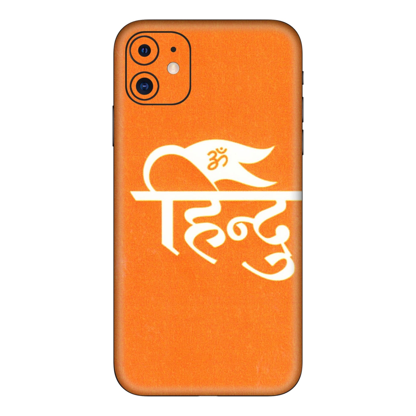 Apple iPhone Skins (All Models) - Hindu Kesari - 3D Embossed Finish (L-154) iPhone 11