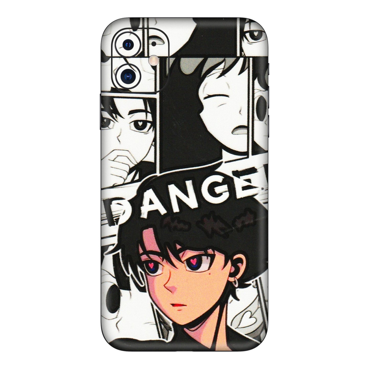 Apple iPhone Skins (All Models) - Danger Anime - 3D Embossed Finish (L-155) iPhone 11