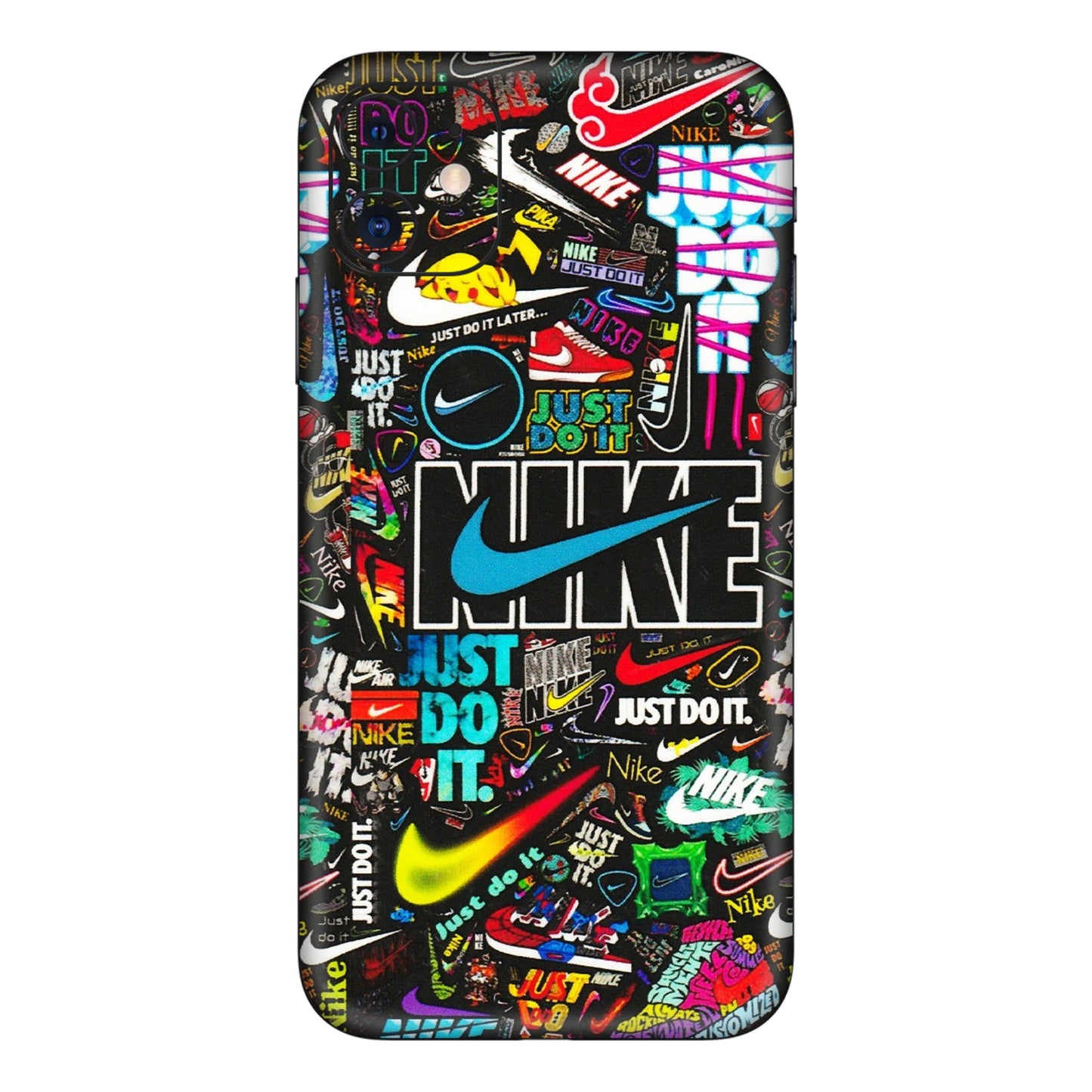Apple iPhone Skins (All Models) - Just Do It Doodles - 3D Embossed Finish (L-166) iPhone 11