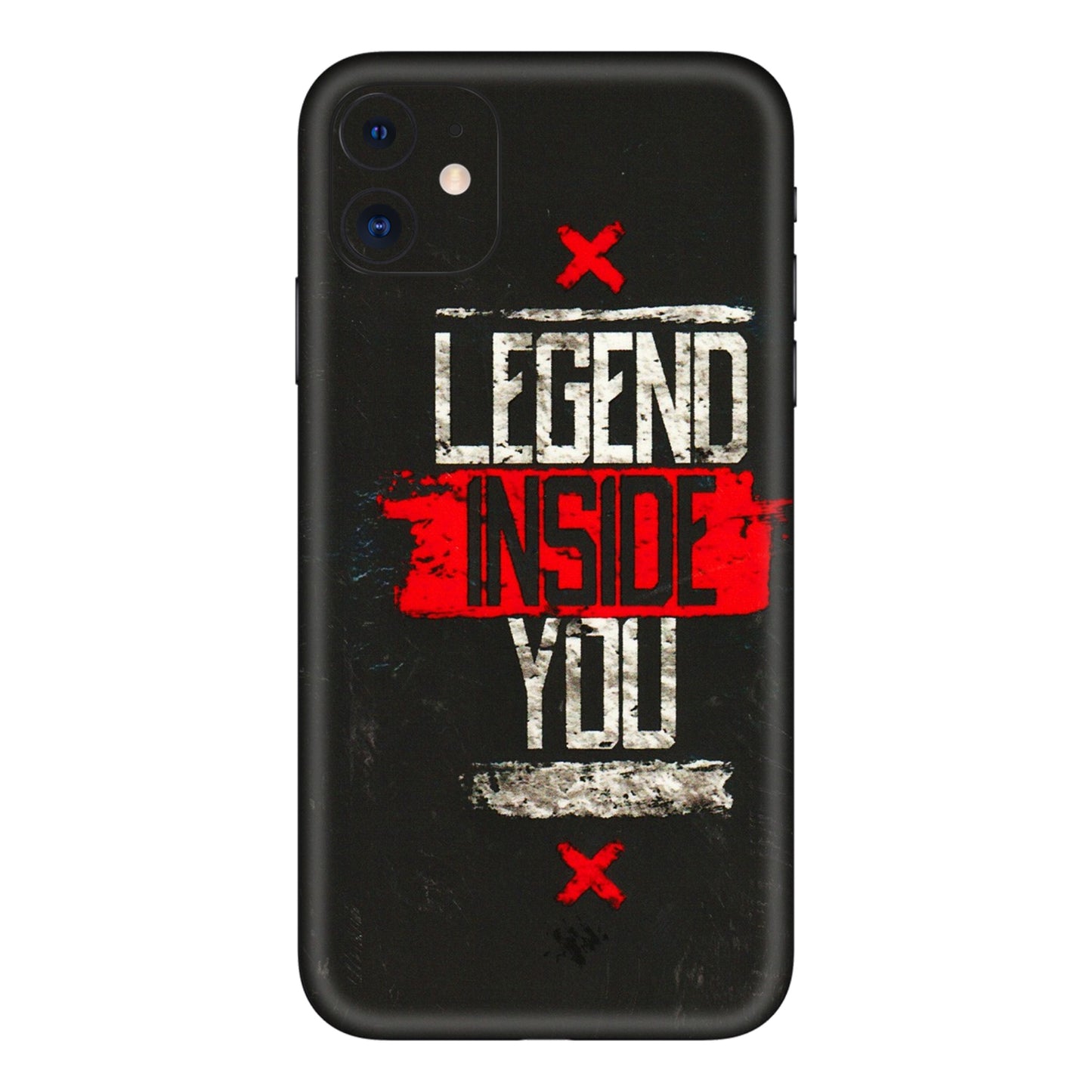 Apple iPhone Skins (All Models) - Legend Inside You - 3D Embossed Finish (L-186) iPhone 11