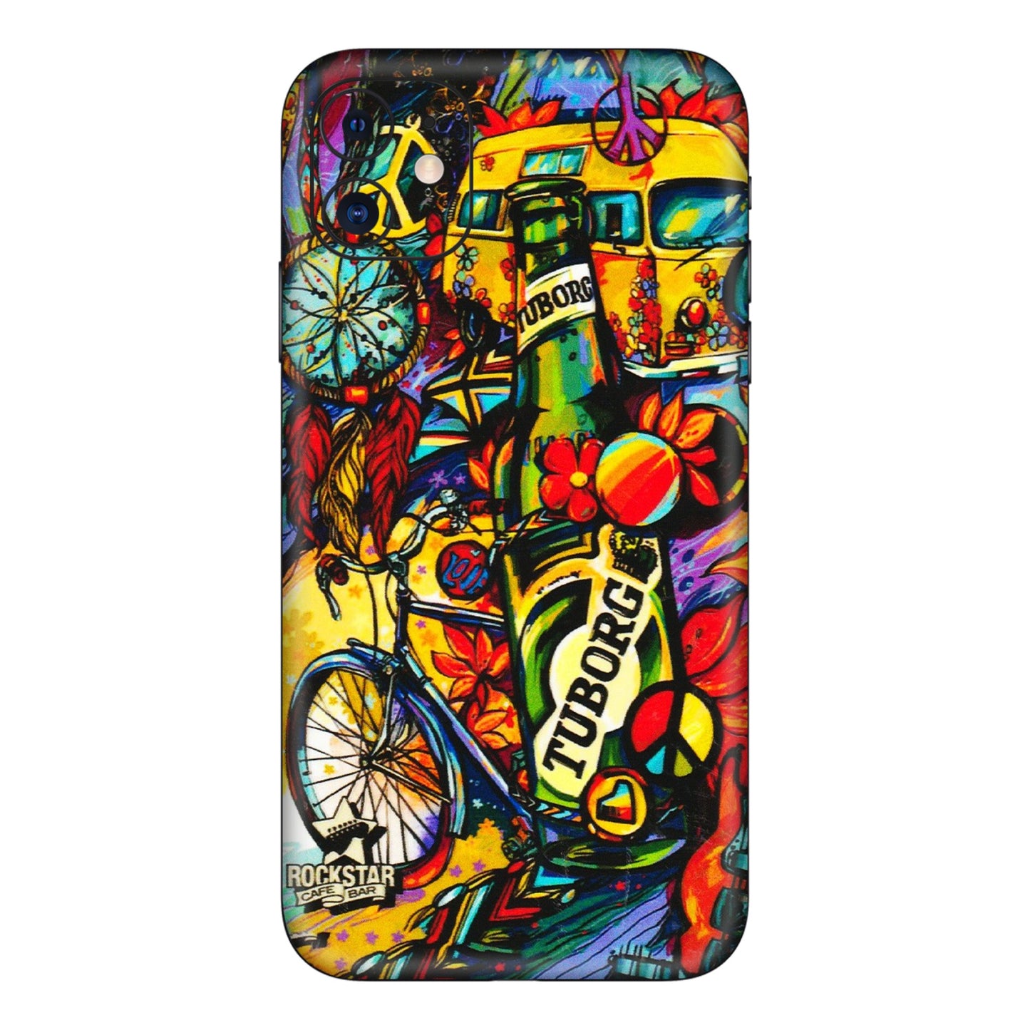 Apple iPhone Skins (All Models) - Cool Beer Bottle - 3D Embossed Finish (L-193) iPhone 11