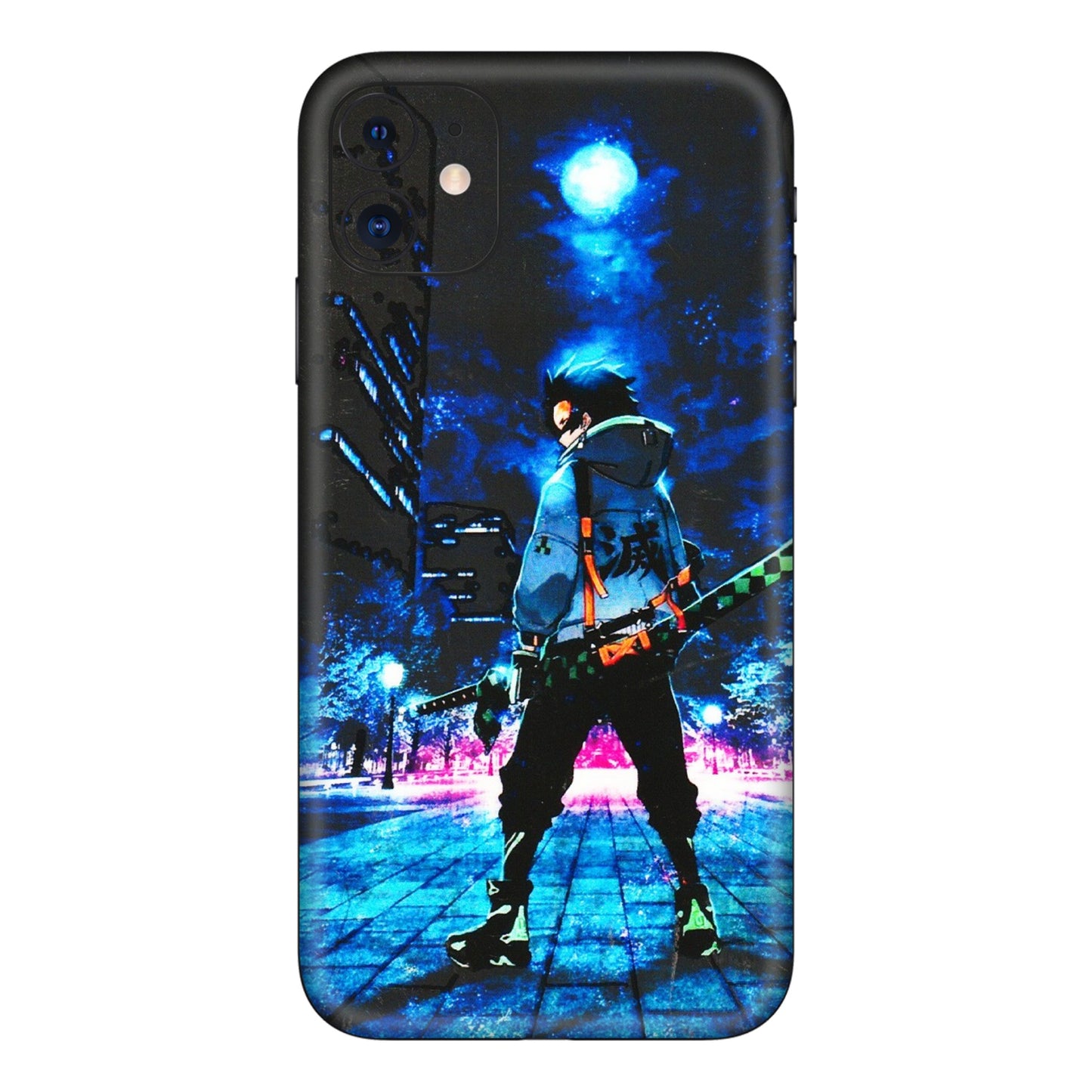 Apple iPhone Skins (All Models) - Demon Slayer Sword - 3D Embossed Finish (L-247) iPhone 11