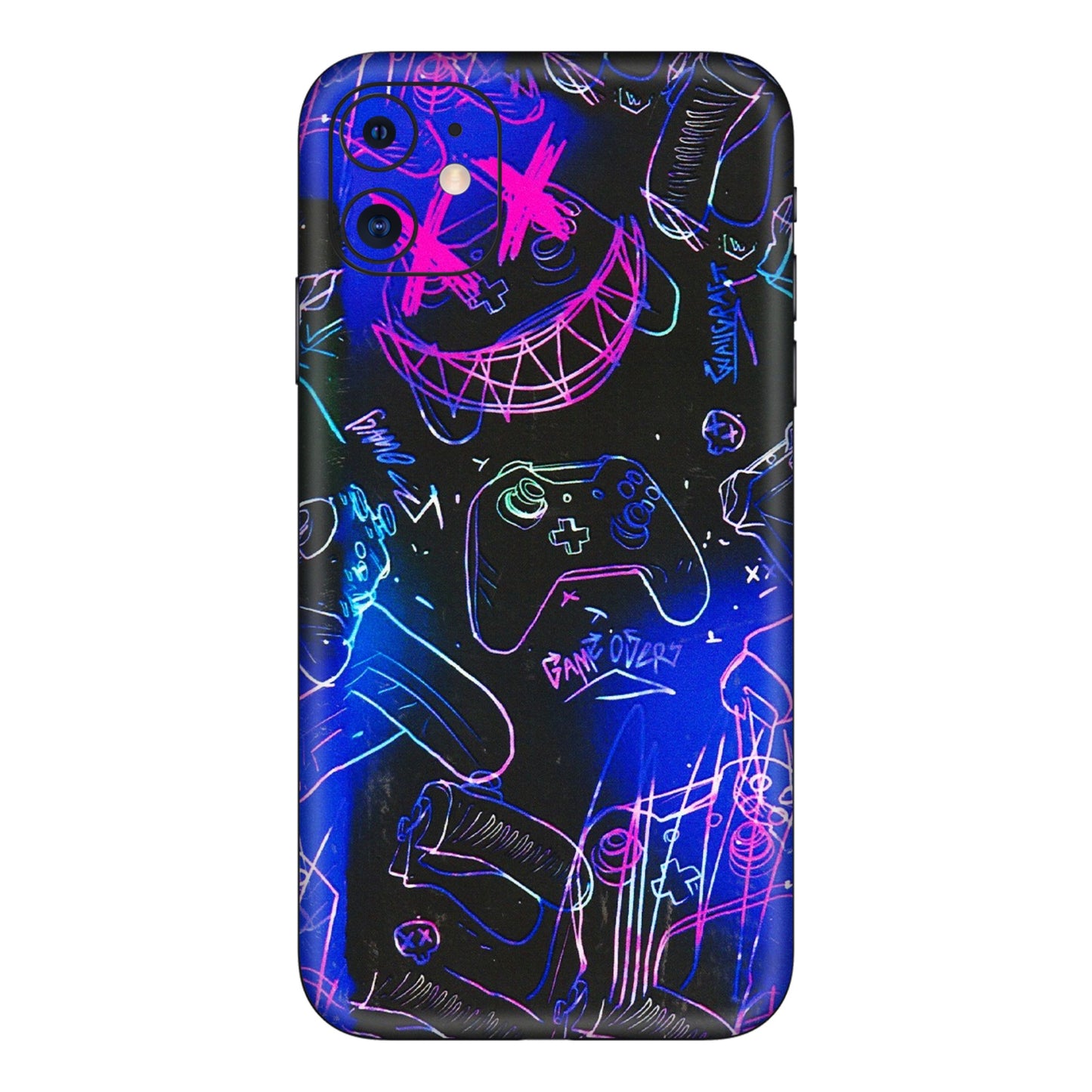 Apple iPhone Skins (All Models) - Gamers Paradise - 3D Embossed Finish (L-258) iPhone 11