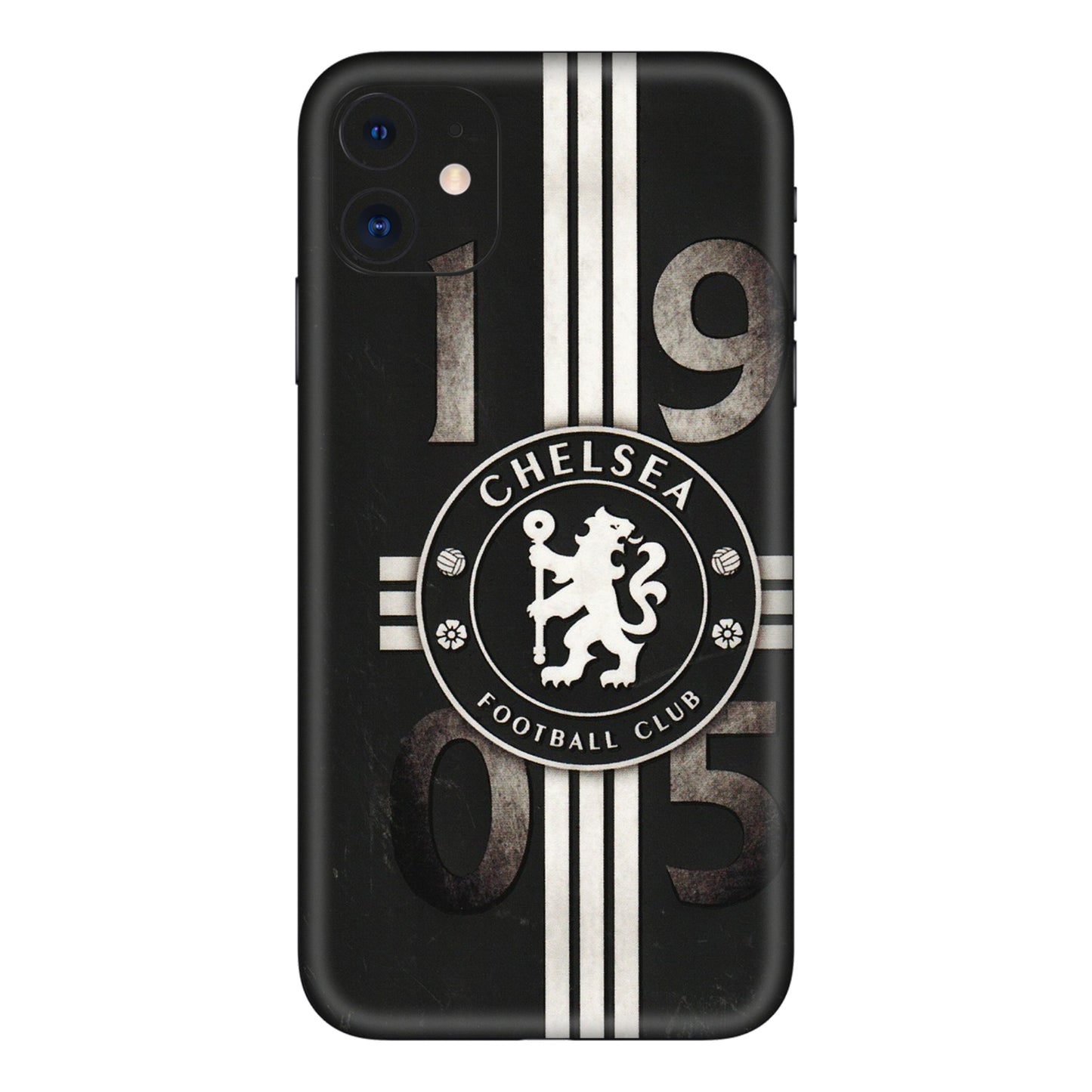 Apple iPhone Skins (All Models) - Chelsea Fan Club - 3D Embossed Finish (L-36) iPhone 11