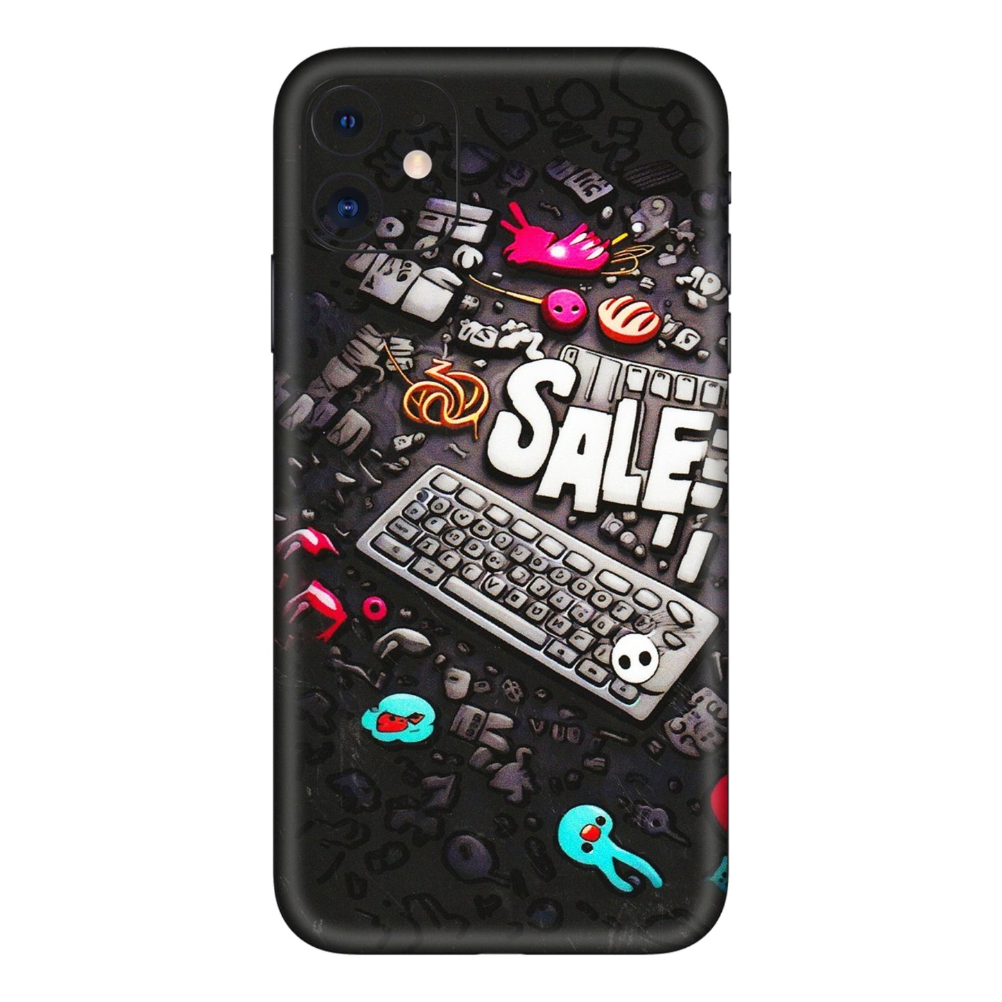 Apple iPhone Skins (All Models) - Gadgets Sale - 3D Embossed Finish (L-50) iPhone 11