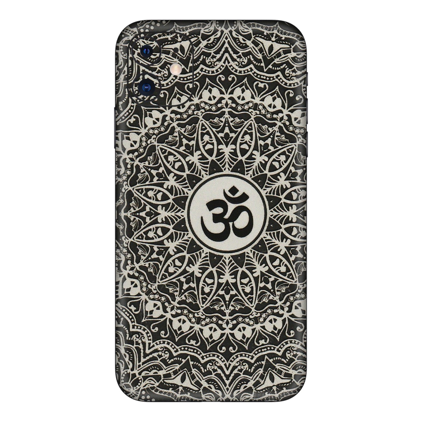 Apple iPhone Skins (All Models) - Aum Elegant Mandala - 3D Embossed Finish (L-62) iPhone 11
