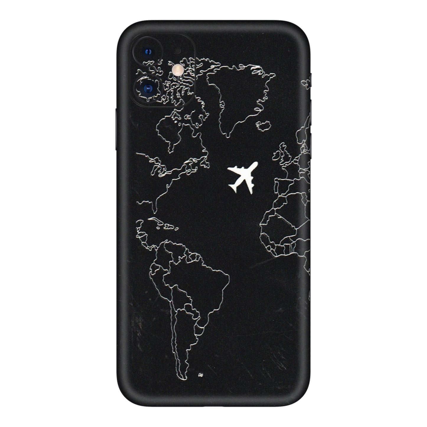 Apple iPhone Skins (All Models) - Never Ending Travel - 3D Embossed Finish (L-79) iPhone 11