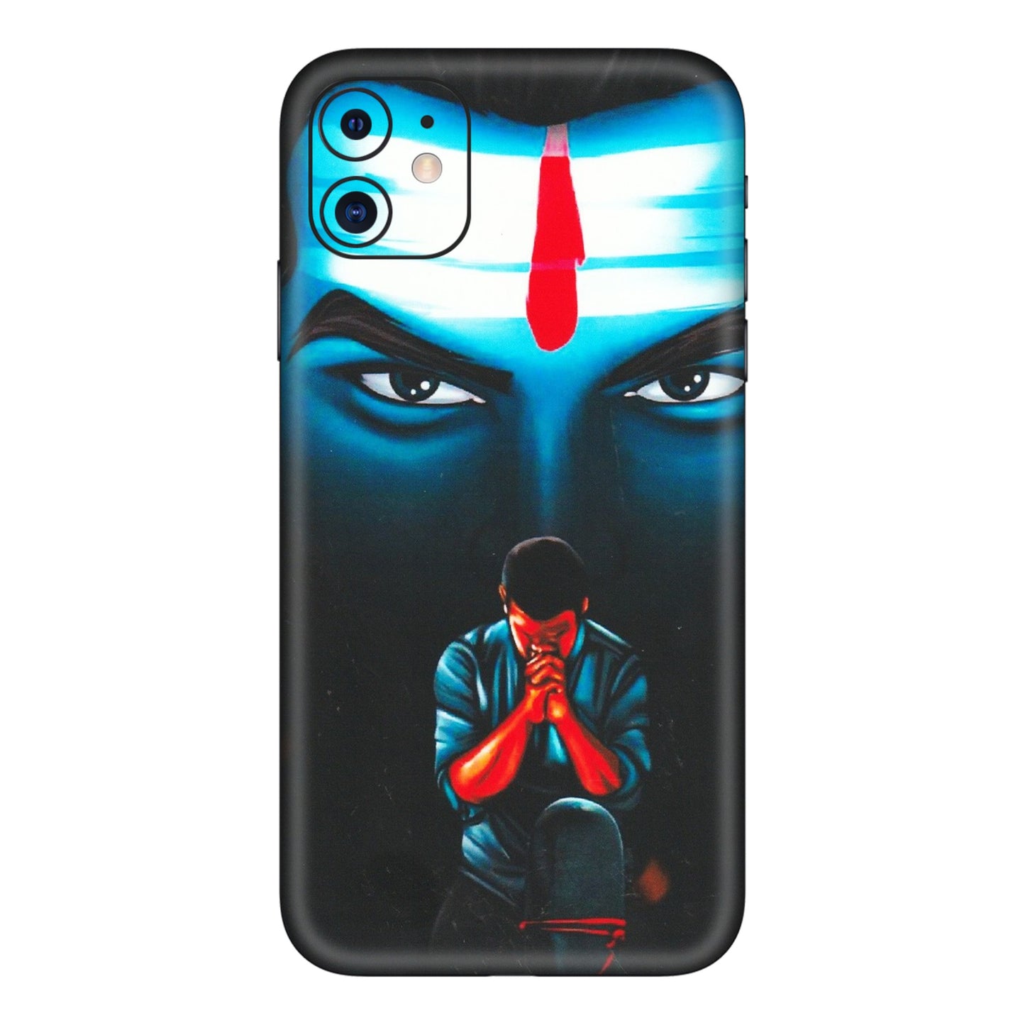 Apple iPhone Skins (All Models) - Mahakal Bhakt - Matte Finish (M-112) iPhone 11