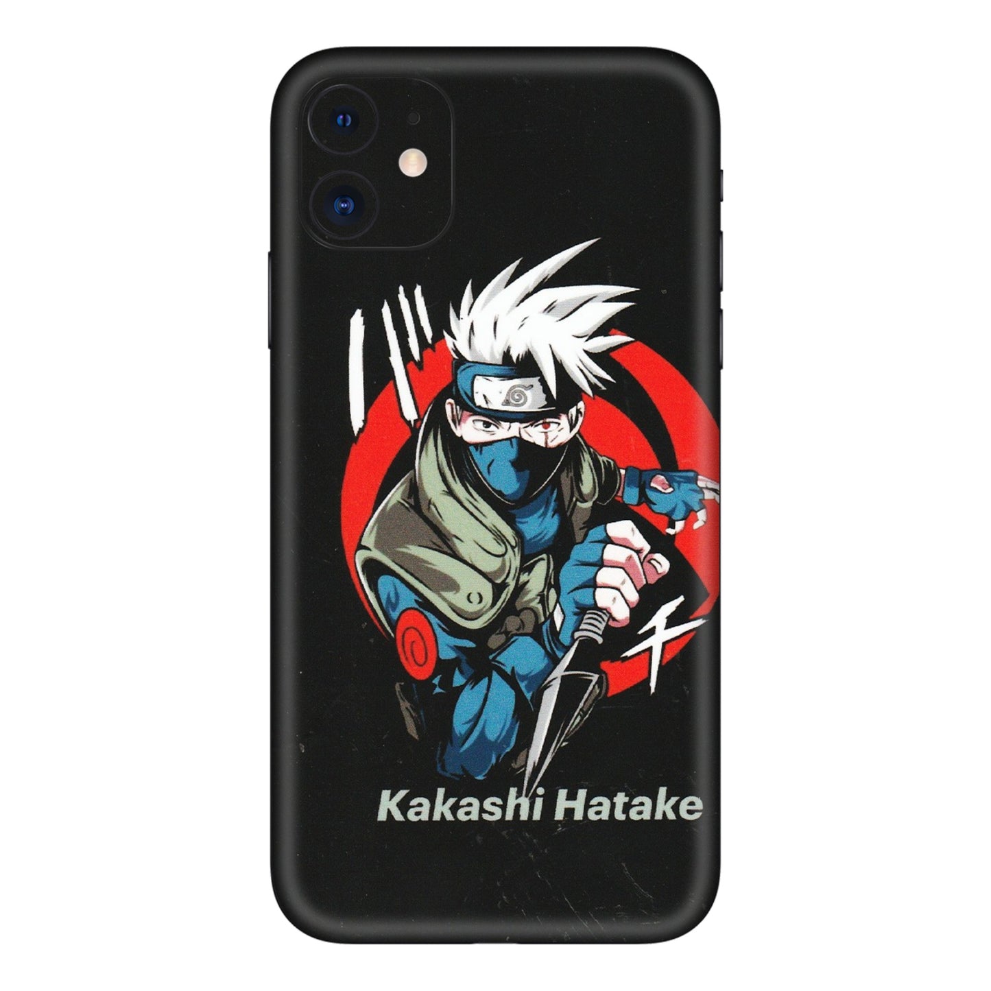 Apple iPhone Skins (All Models) - Naruto Kakashi Hatake Killer - Matte Finish (M-114) iPhone 11