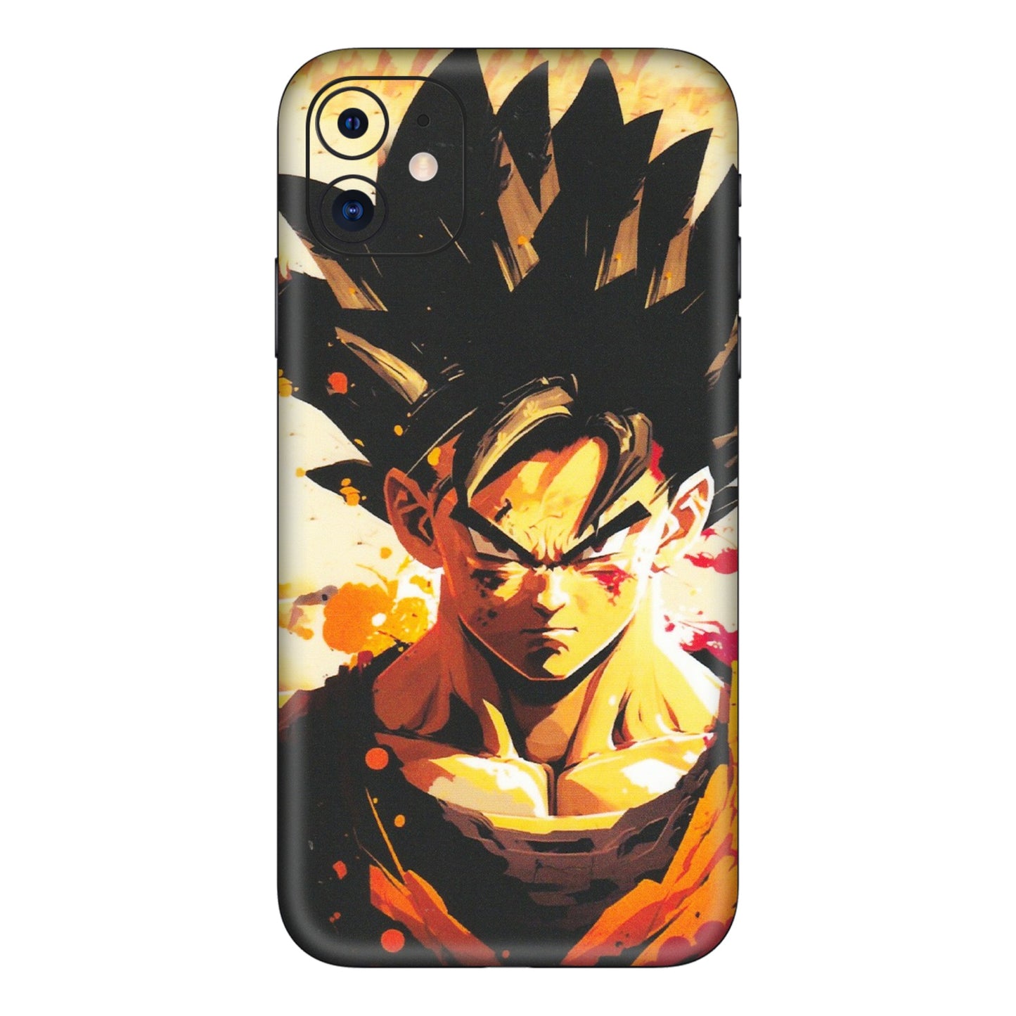 Apple iPhone Skins (All Models) - Angry Goku - Matte Finish (M-12) iPhone 11