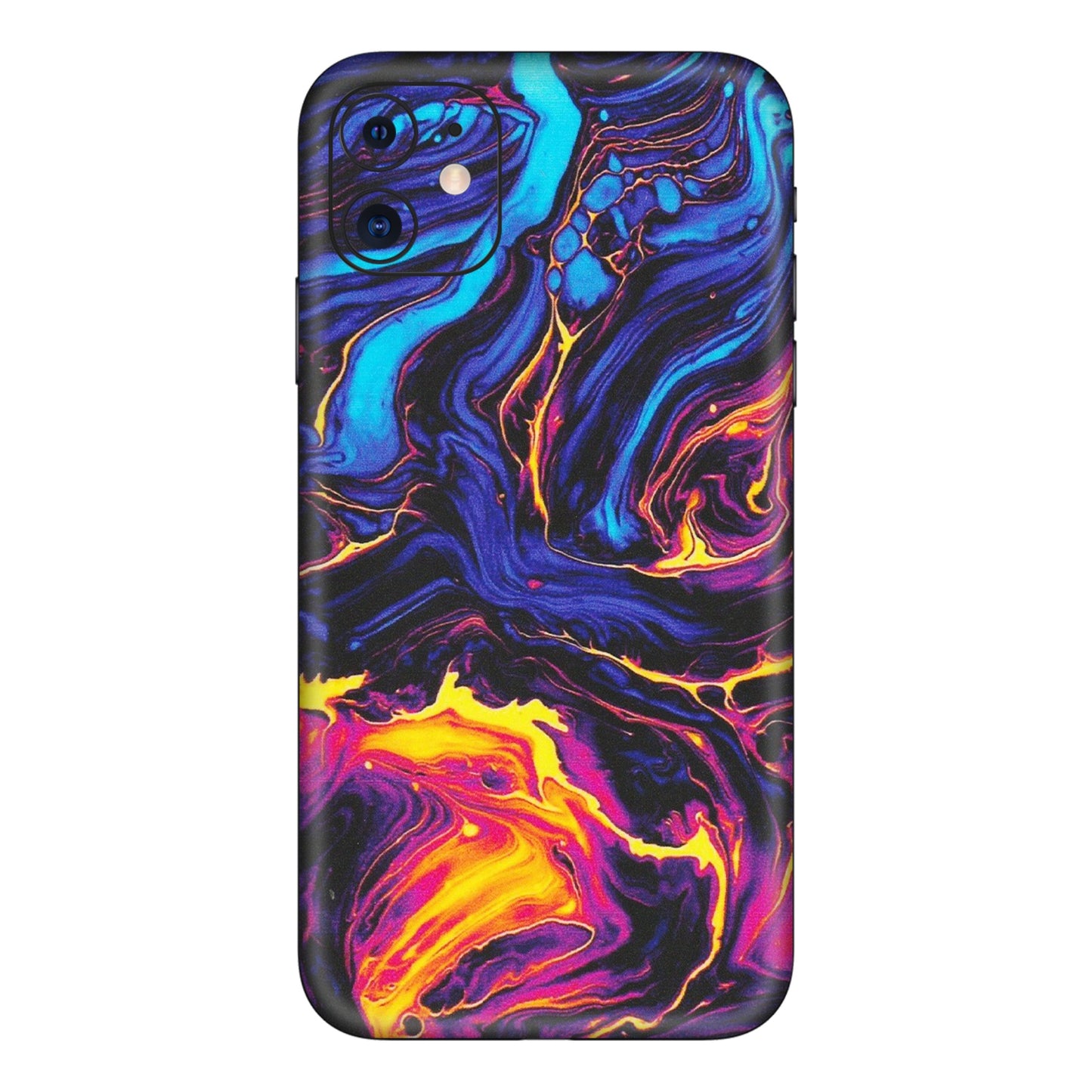 Apple iPhone Skins (All Models) - Abstract Paint Classy - Matte Finish (M-15) iPhone 11