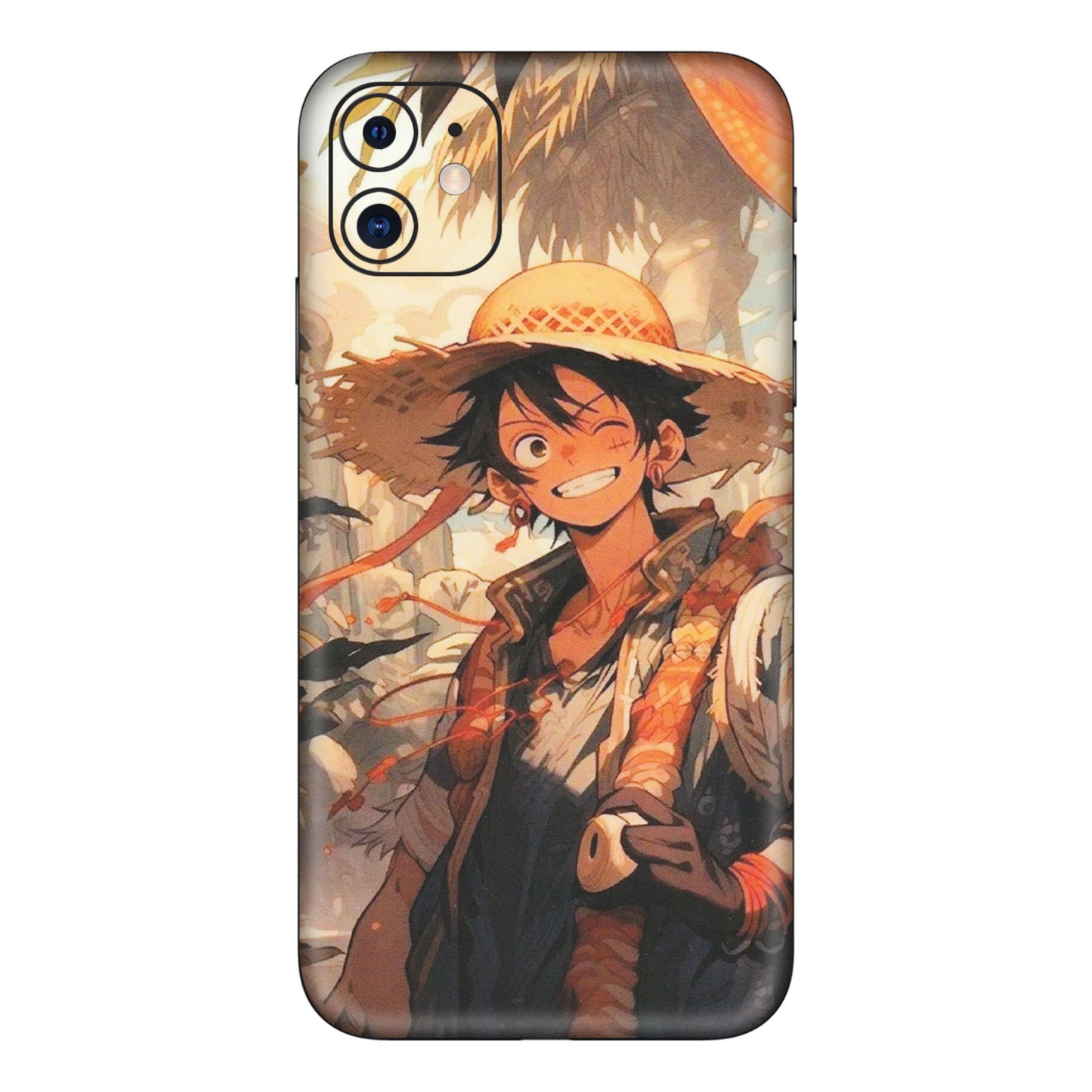 Apple iPhone Skins (All Models) - Anime Character Smile - Matte Finish (M-33) iPhone 11